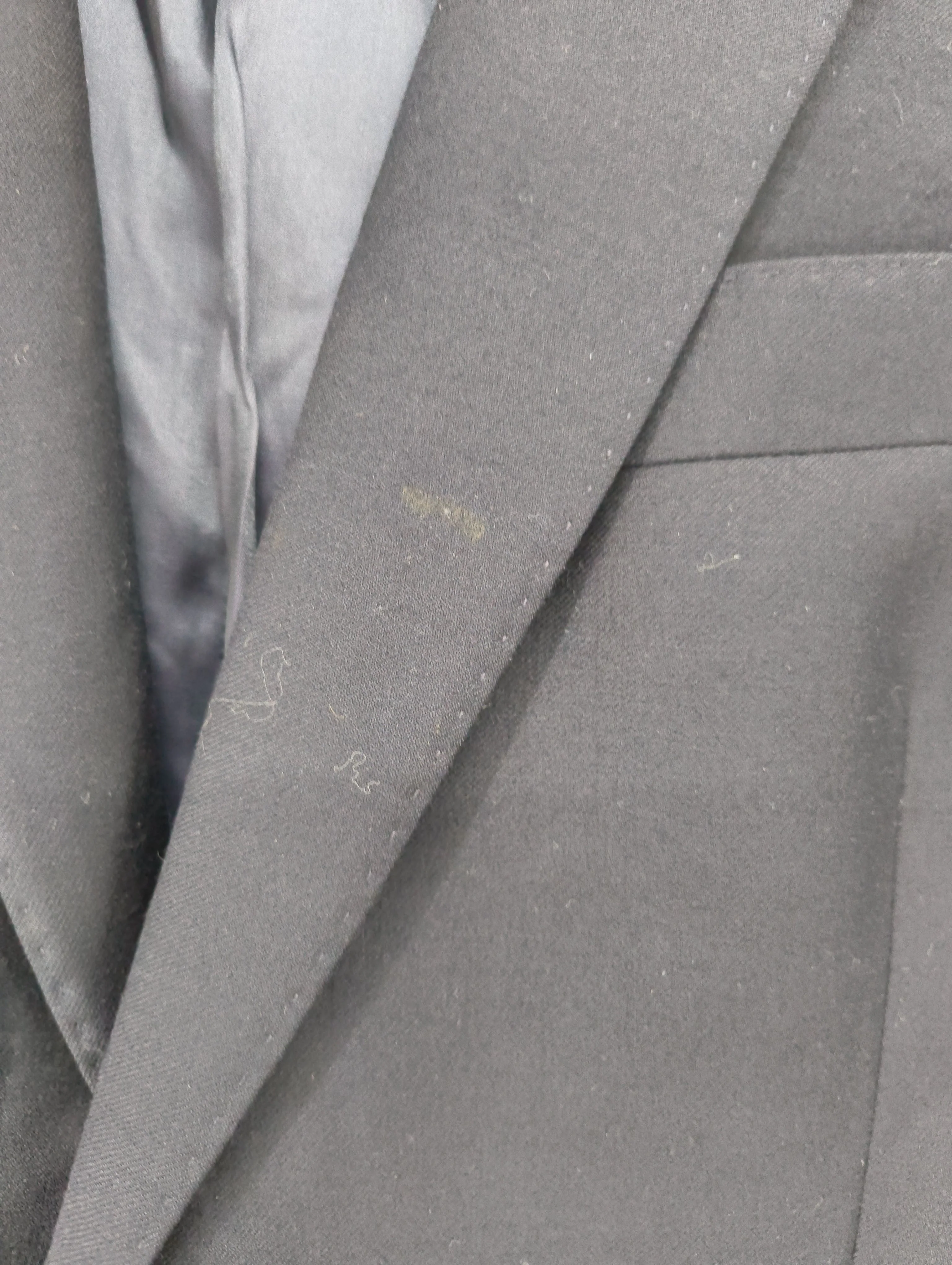 Charles Tyrwhitt Men's Blazer L Blue 100% Wool Overcoat - Image 5