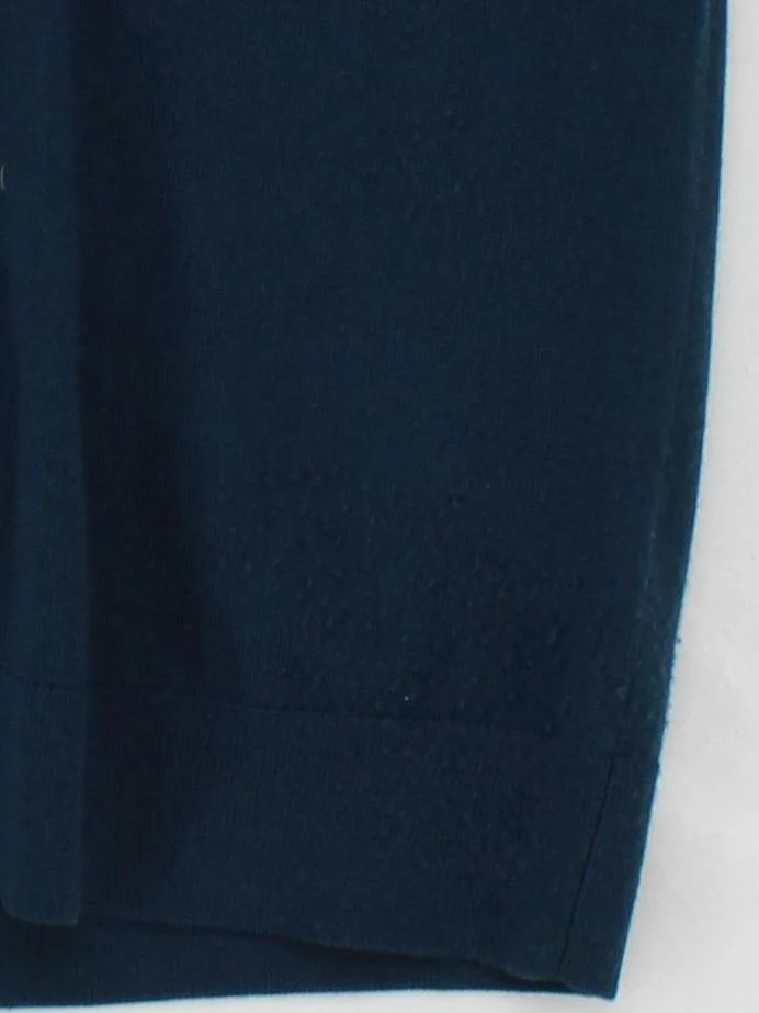 Charles Tyrwhitt Men's Cardigan S Blue 100% Wool V-Neck Cardigan - Image 4