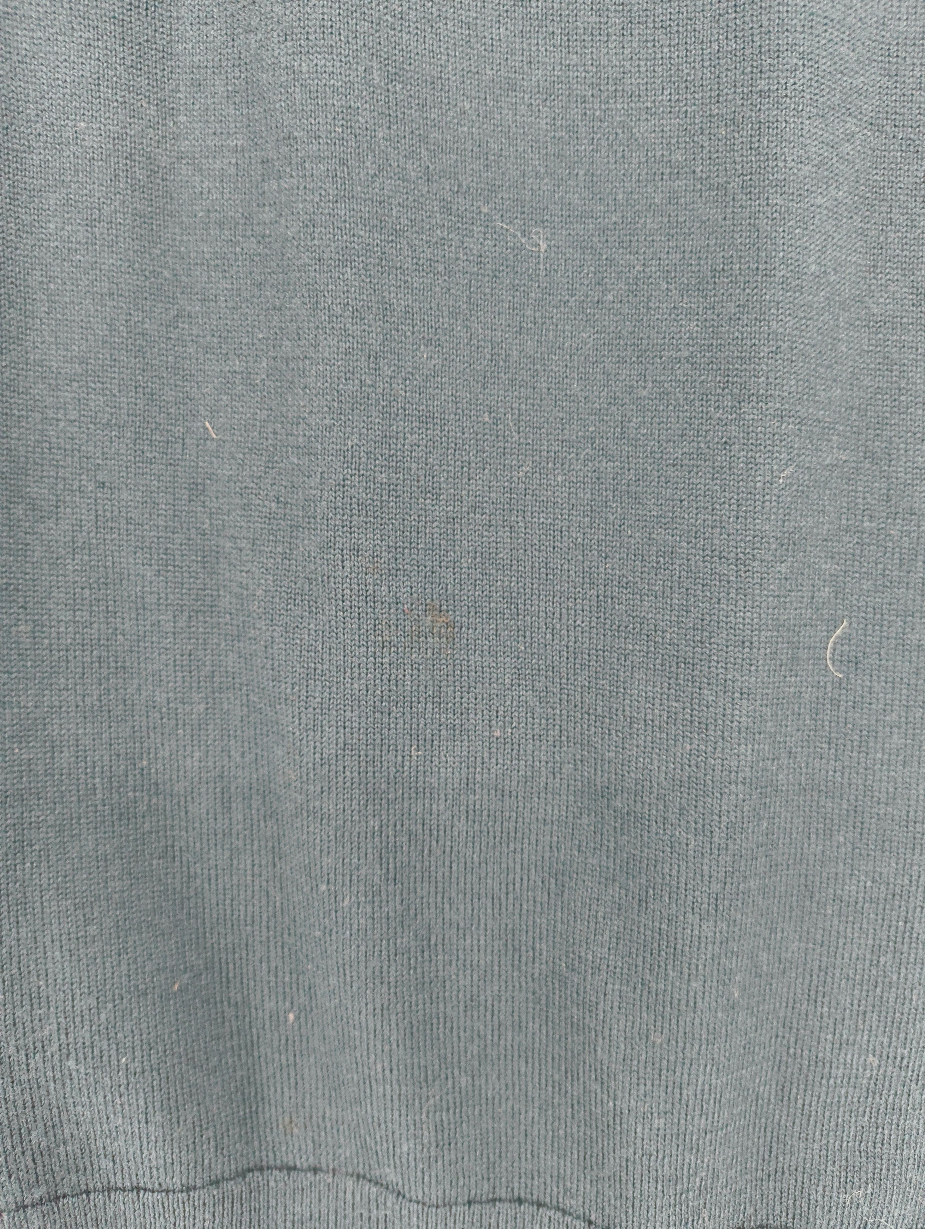 Charles Tyrwhitt Men's Cardigan S Blue 100% Wool V-Neck Cardigan - Image 5