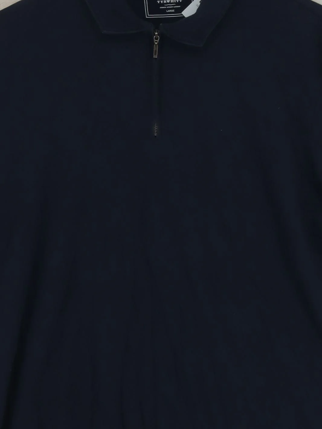 Charles Tyrwhitt Men's Polo L Blue 100% Cotton Basic - Image 3