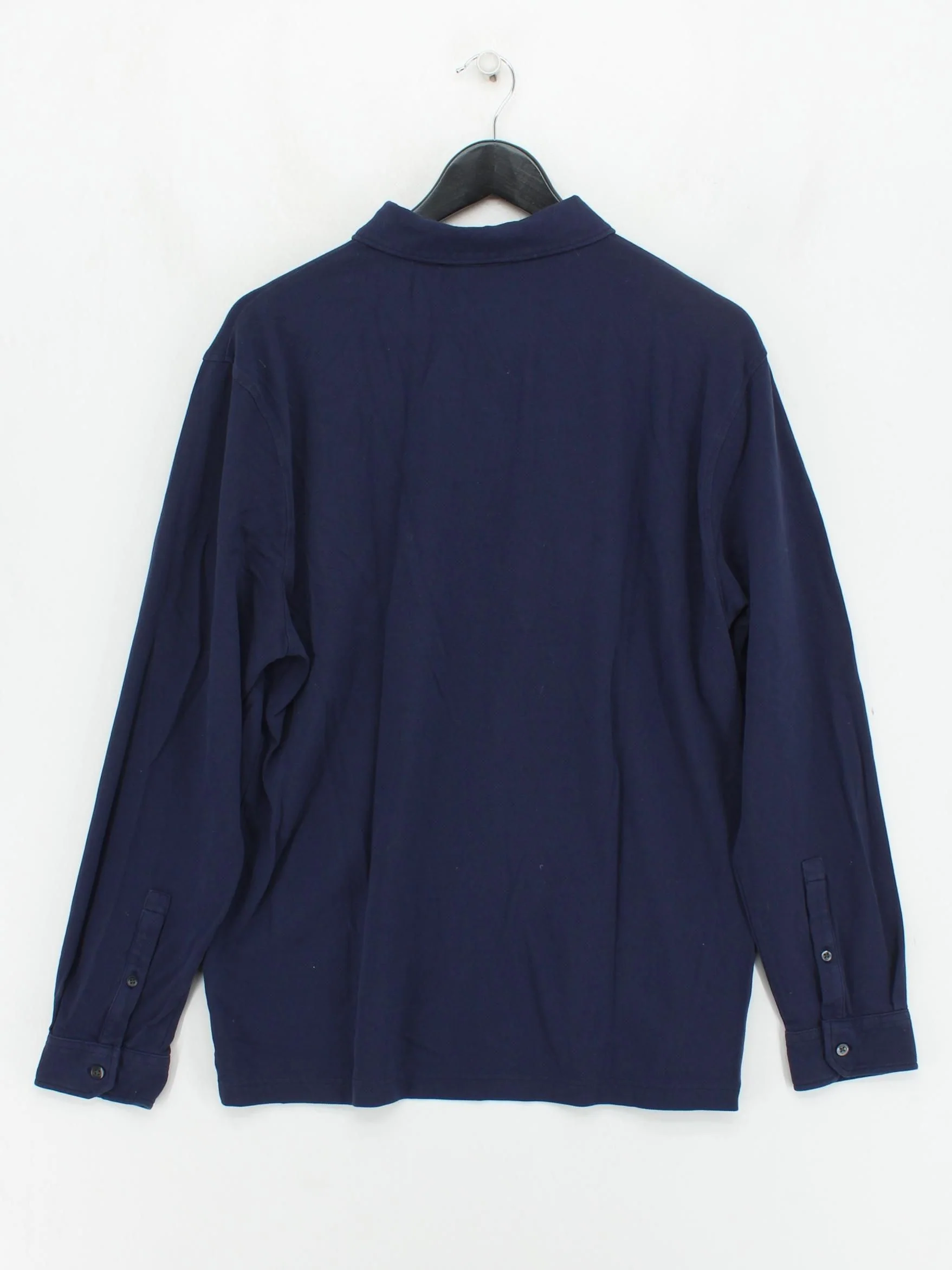 Charles Tyrwhitt Men's Polo L Blue Cotton with Elastane Basic - Image 2