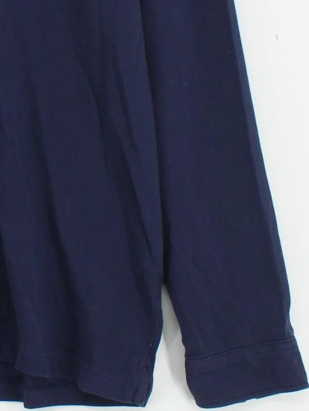 Charles Tyrwhitt Men's Polo L Blue Cotton with Elastane Basic - Image 4