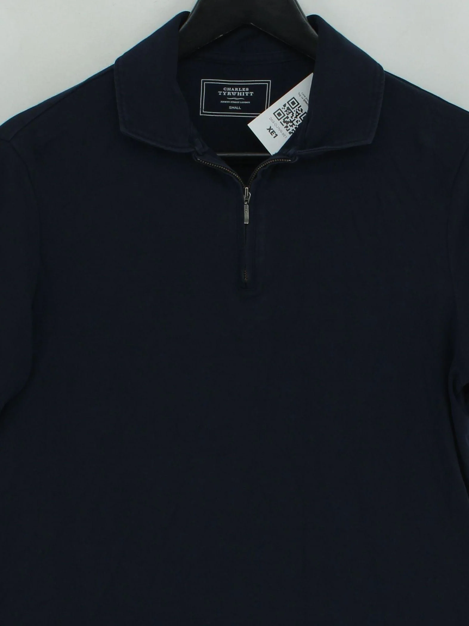 Charles Tyrwhitt Men's Polo S Blue 100% Cotton Basic - Image 3