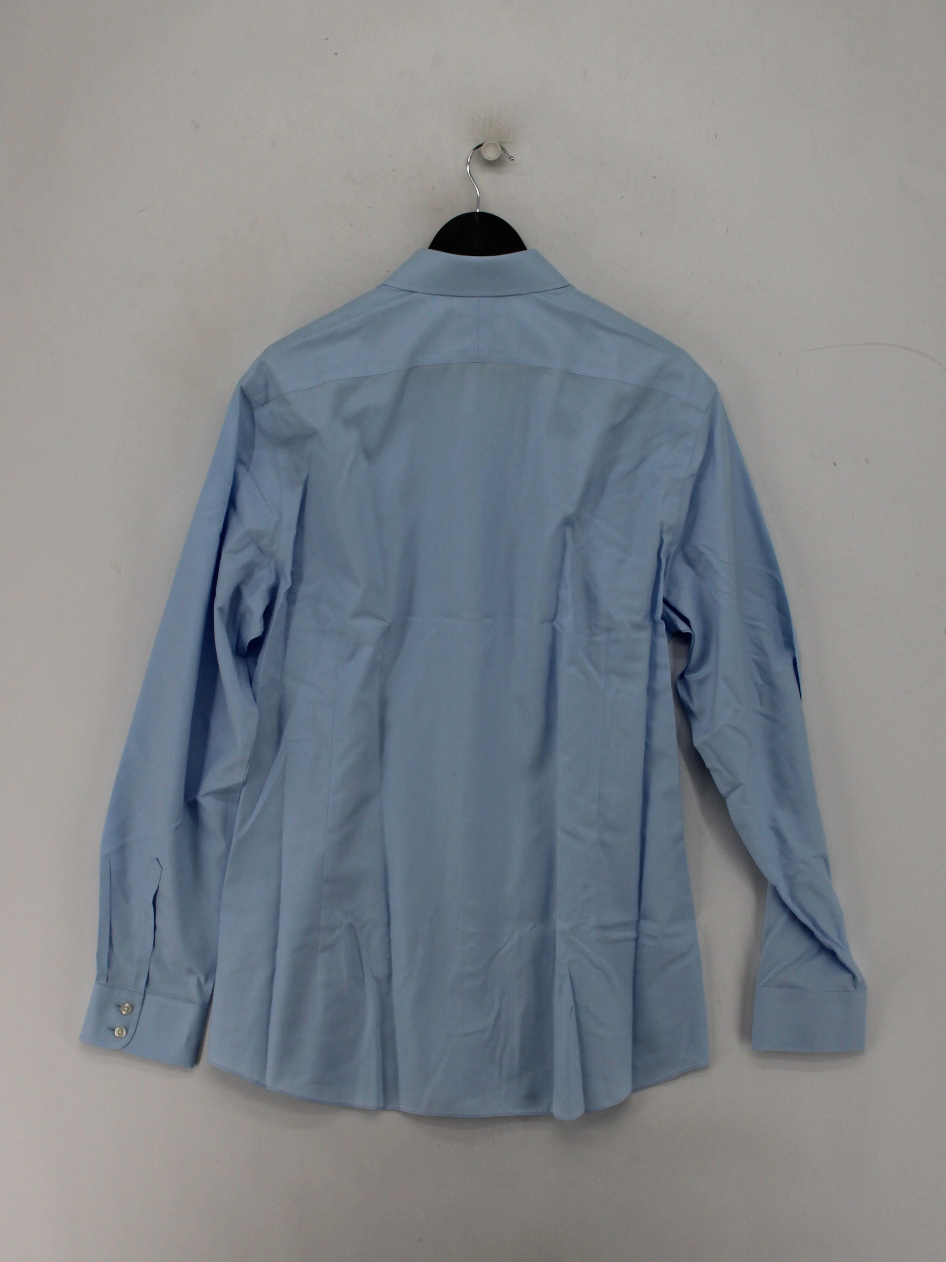 Charles Tyrwhitt Men's Shirt Collar: 17 in Blue 100% Cotton Basic - Image 2