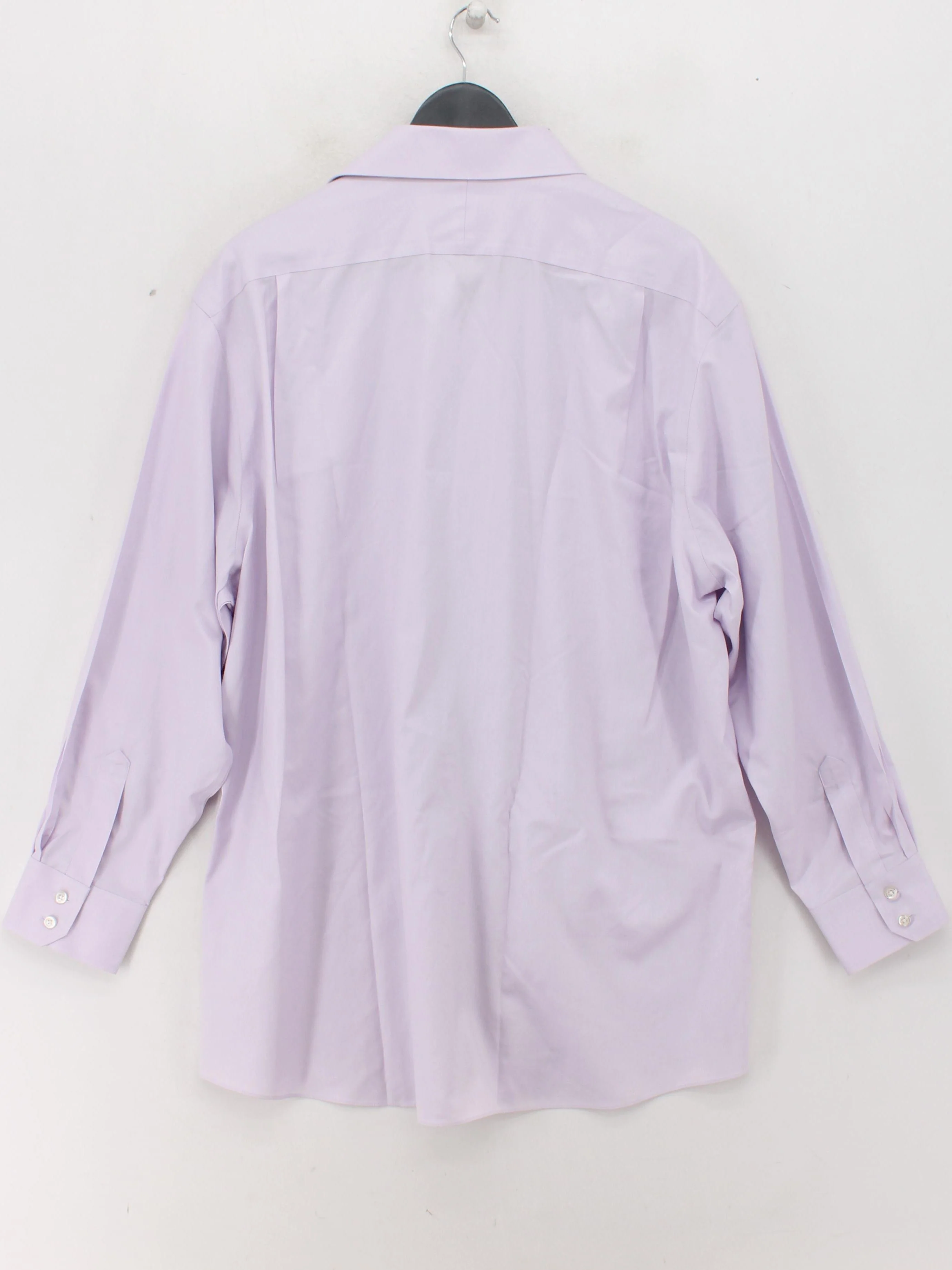 Charles Tyrwhitt Men's Shirt Collar: 18 in Purple 100% Cotton Basic - Image 2