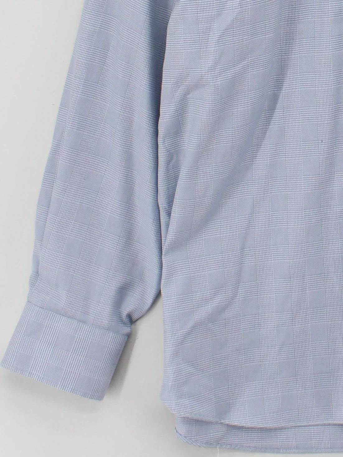 Charles Tyrwhitt Men's Shirt L Blue Checkered 100% Cotton Basic - Image 4