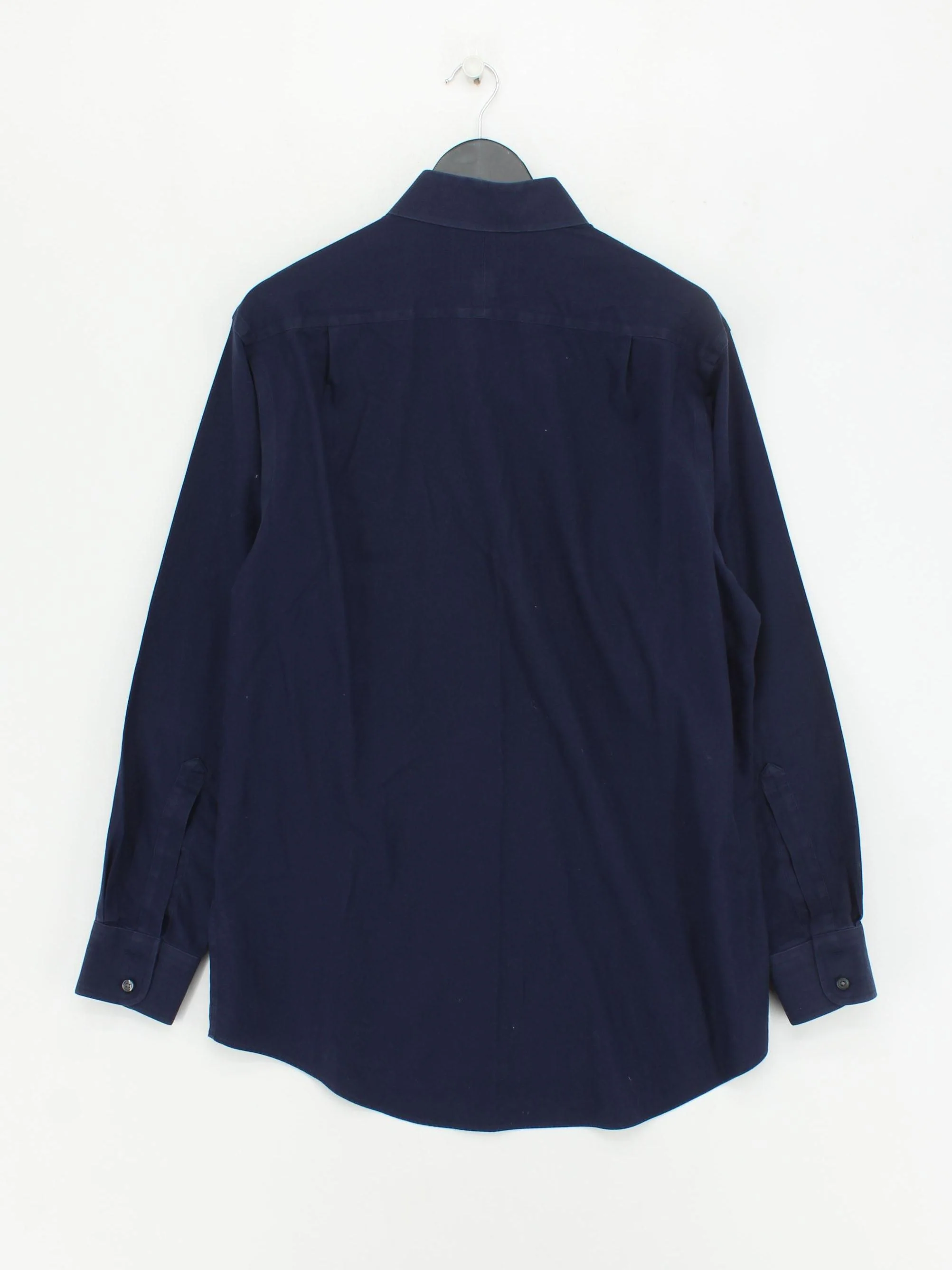 Charles Tyrwhitt Men's Shirt M Blue 100% Cotton Basic - Image 2