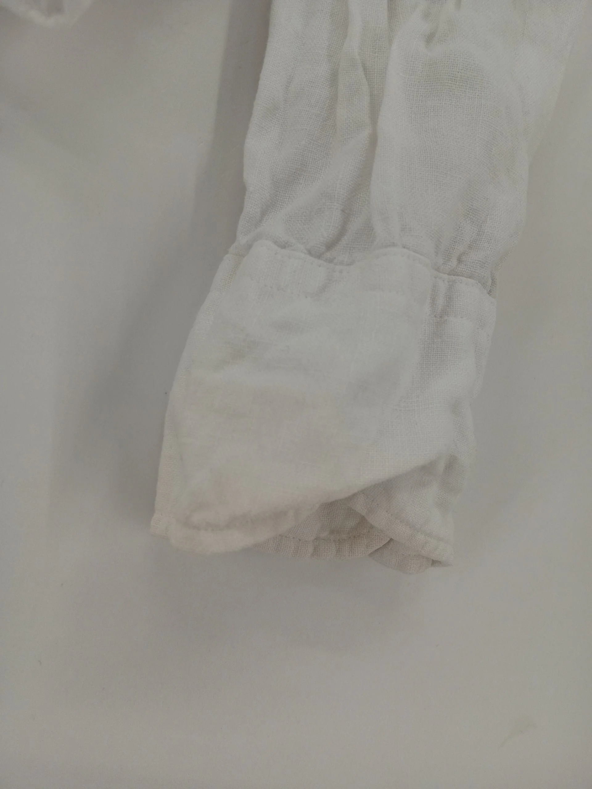 Charles Tyrwhitt Men's Shirt M White 100% Linen Basic - Image 5