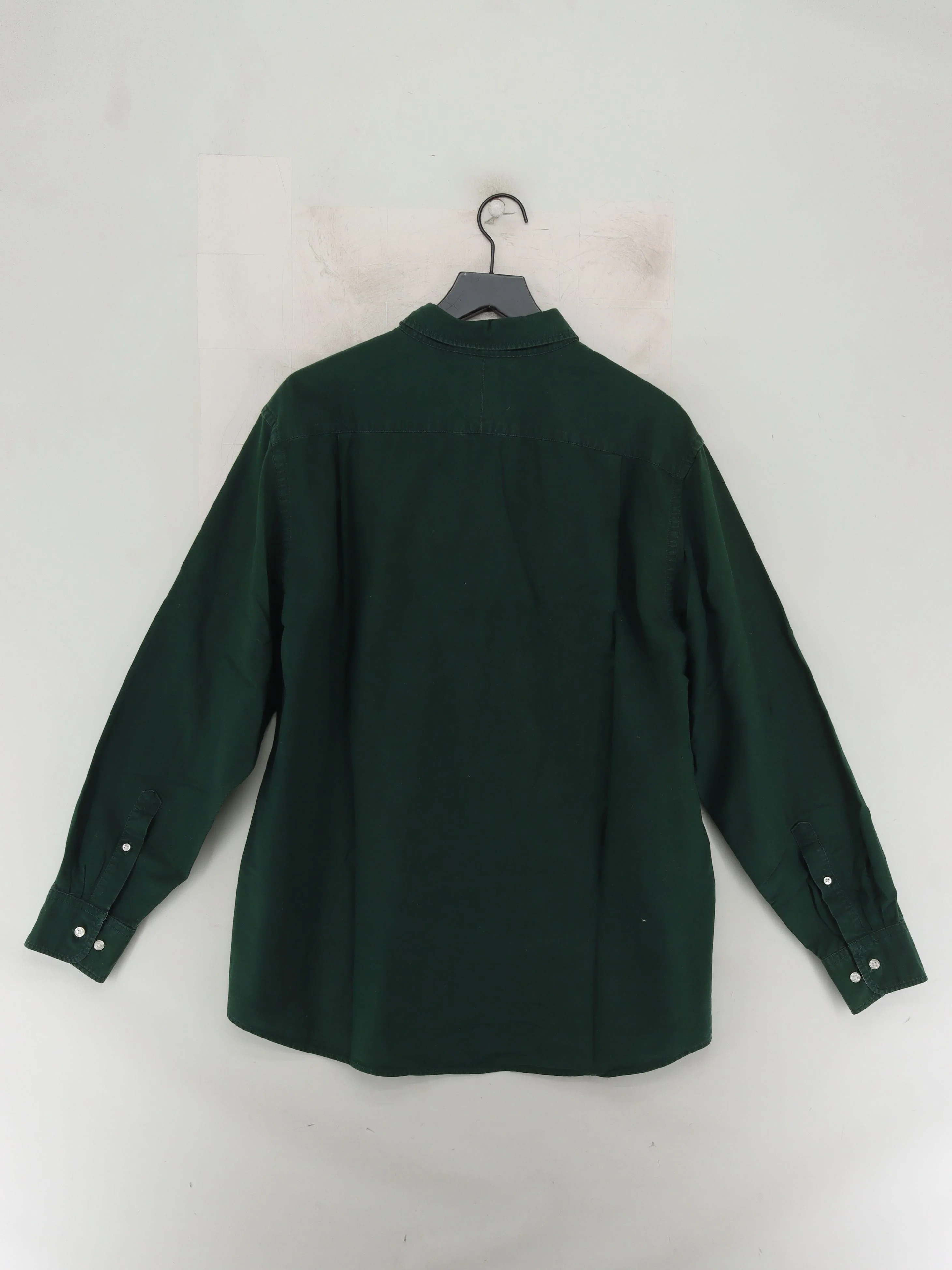 Charles Tyrwhitt Men's Shirt XL Green 100% Cotton Basic - Image 2