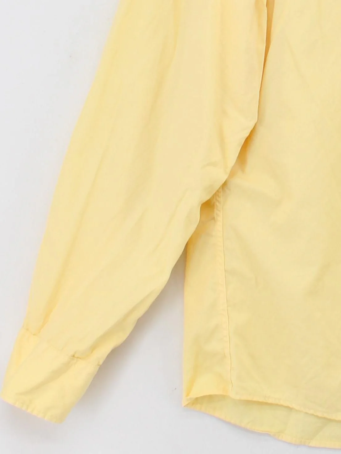 Charles Tyrwhitt Men's Shirt XXL Yellow 100% Cotton Basic - Image 4