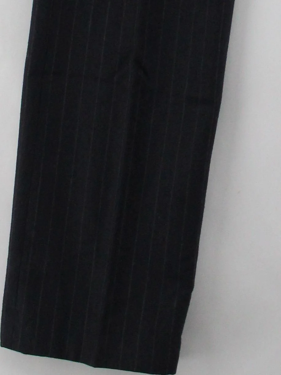 Charles Tyrwhitt Men's Suit Trousers W 34 in Blue Wool - Image 4