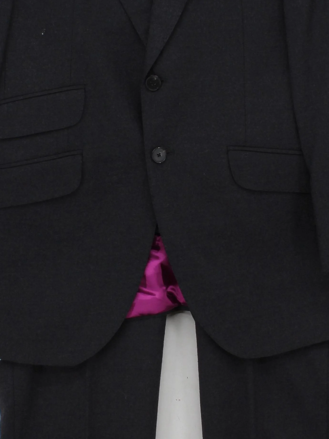 Charles Tyrwhitt Men's Two Piece Suit Chest: 38 in Grey Wool - Image 3