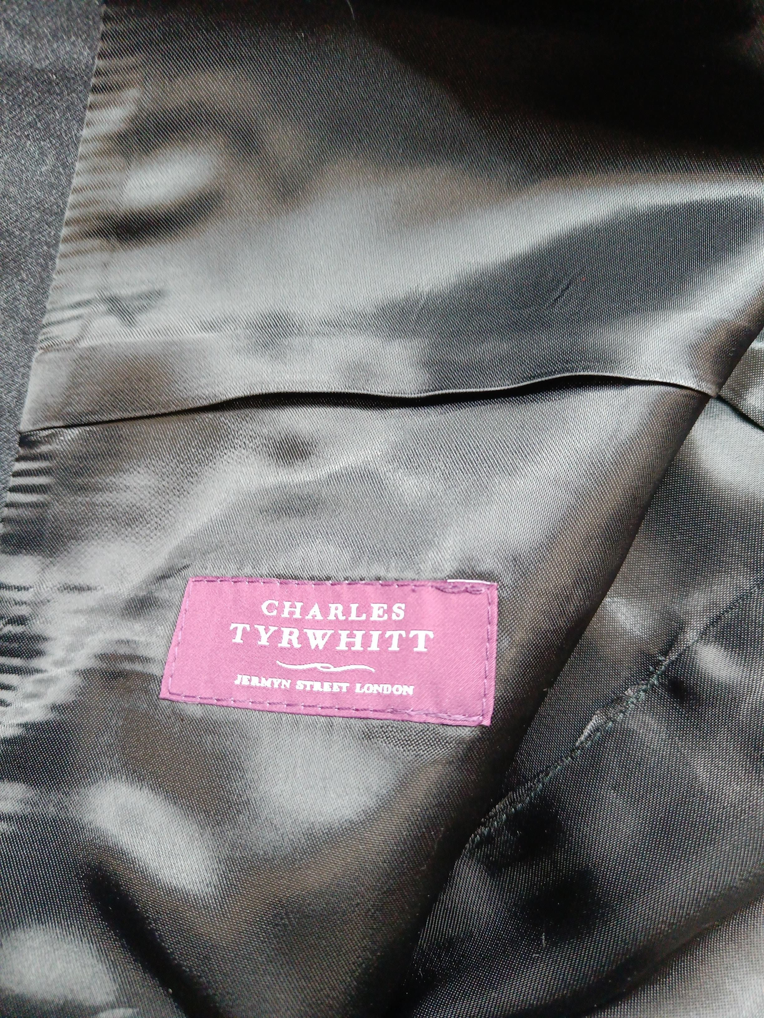 Charles Tyrwhitt Men's Two Piece Suit Chest: 38 in Grey Wool - Image 6