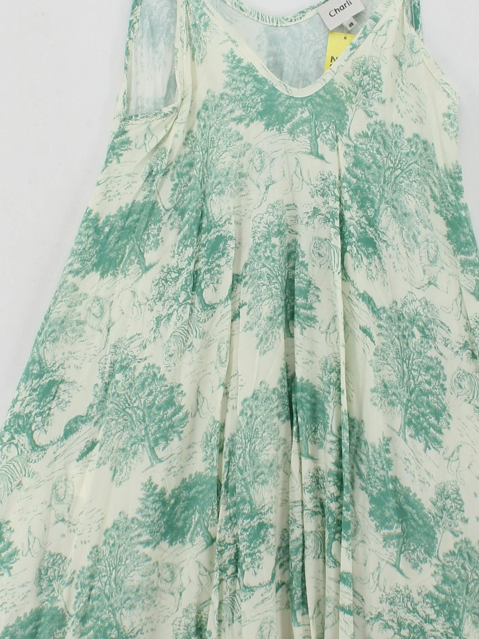 Charli Slip Midi Dress UK10 in Multi - Image 3