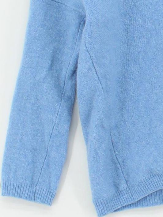 Charli Women's Jumper S Blue 100% Cashmere V-Neck Pullover - Image 4