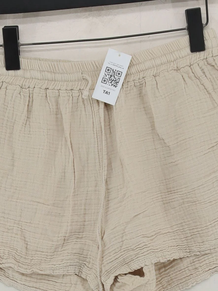 Charli Women's Shorts L Cream 100% Other Sweat - Image 3