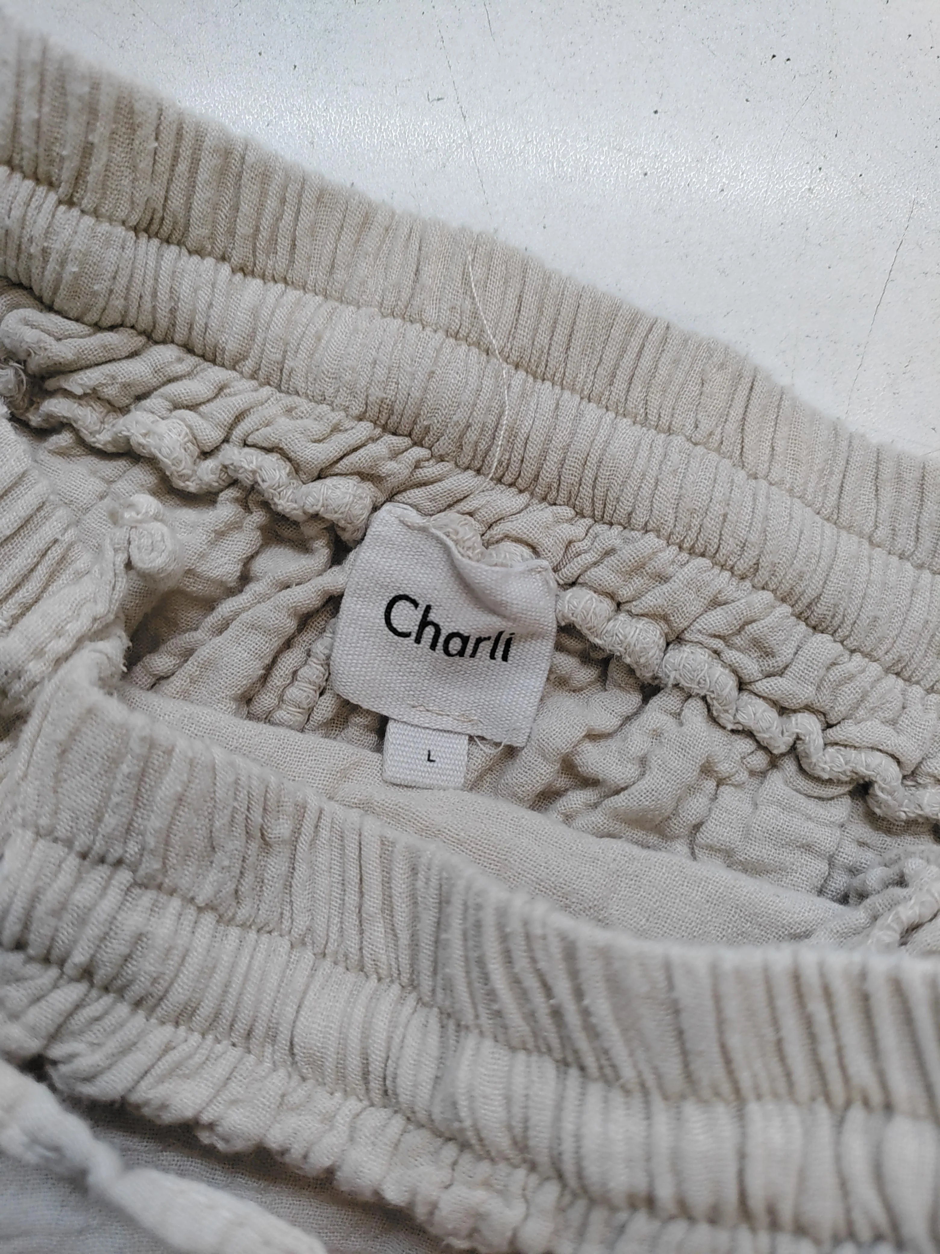 Charli Women's Shorts L Cream 100% Other Sweat - Image 6