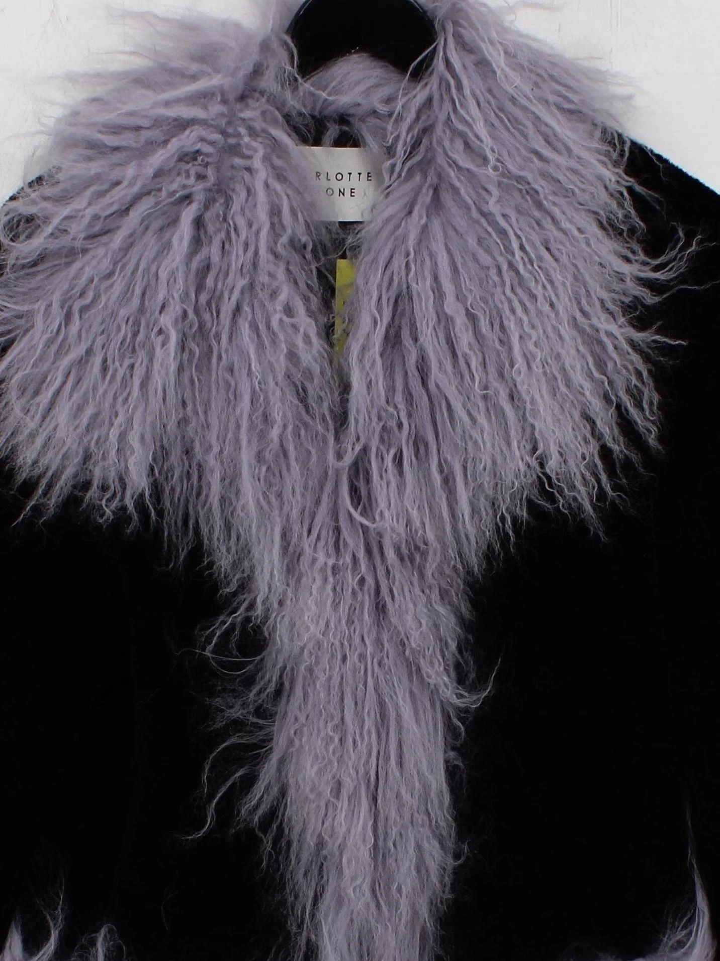 Charlotte Simone Overcoat jacket black - Image 3