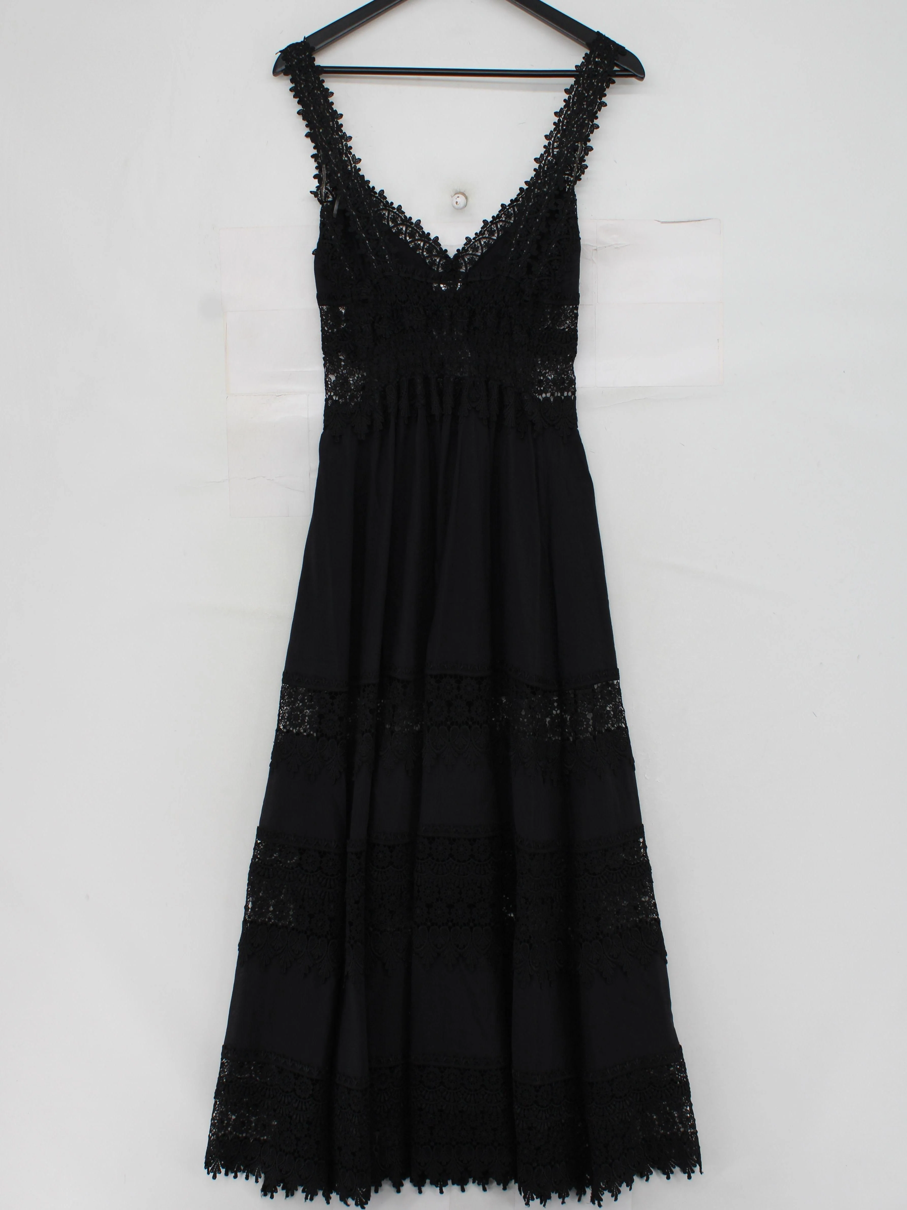 charo ruiz Maxi Dress M in Black - Image 2