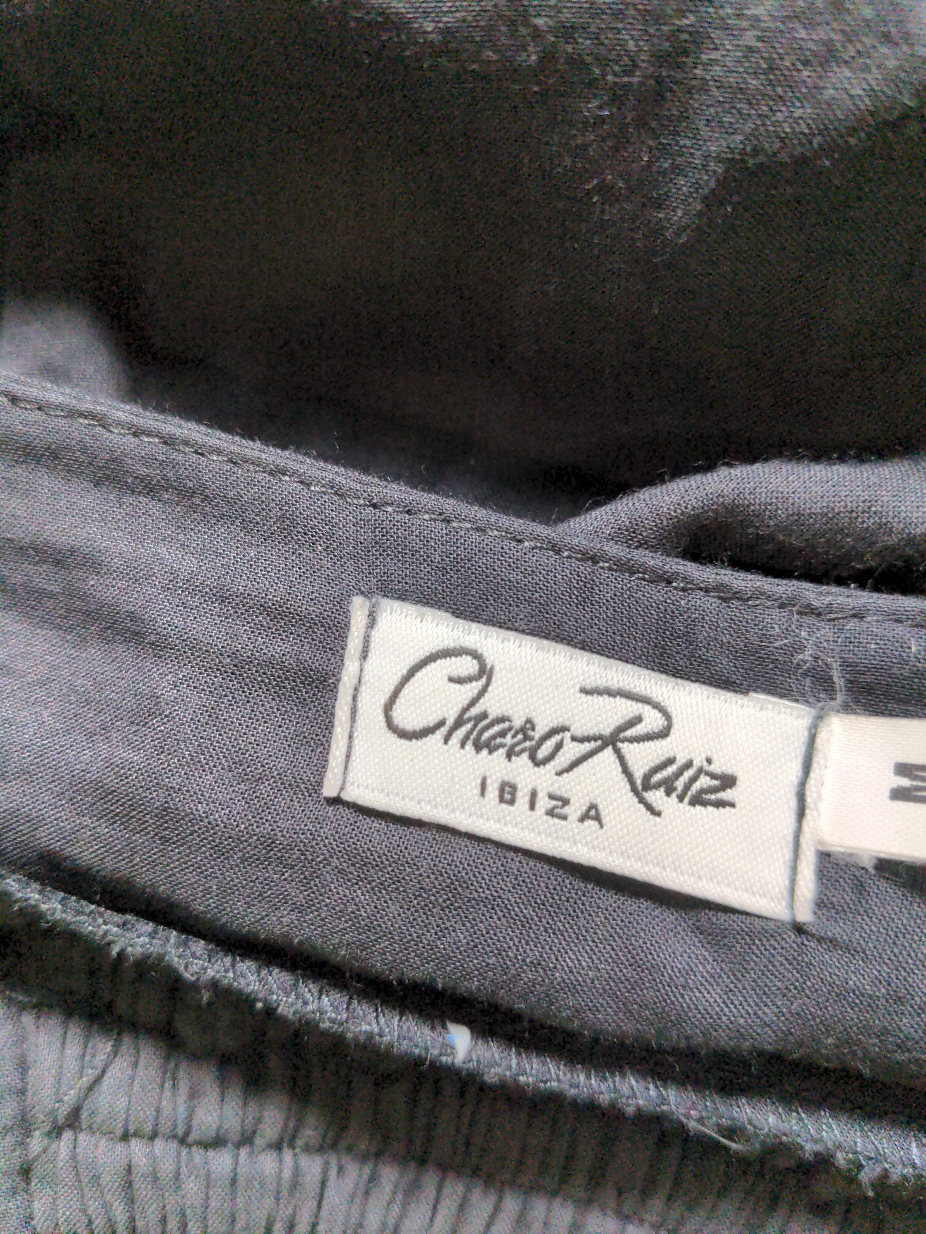Charo Ruiz Women's Maxi Skirt S Black Cotton with Polyester Long Maxi - Image 5