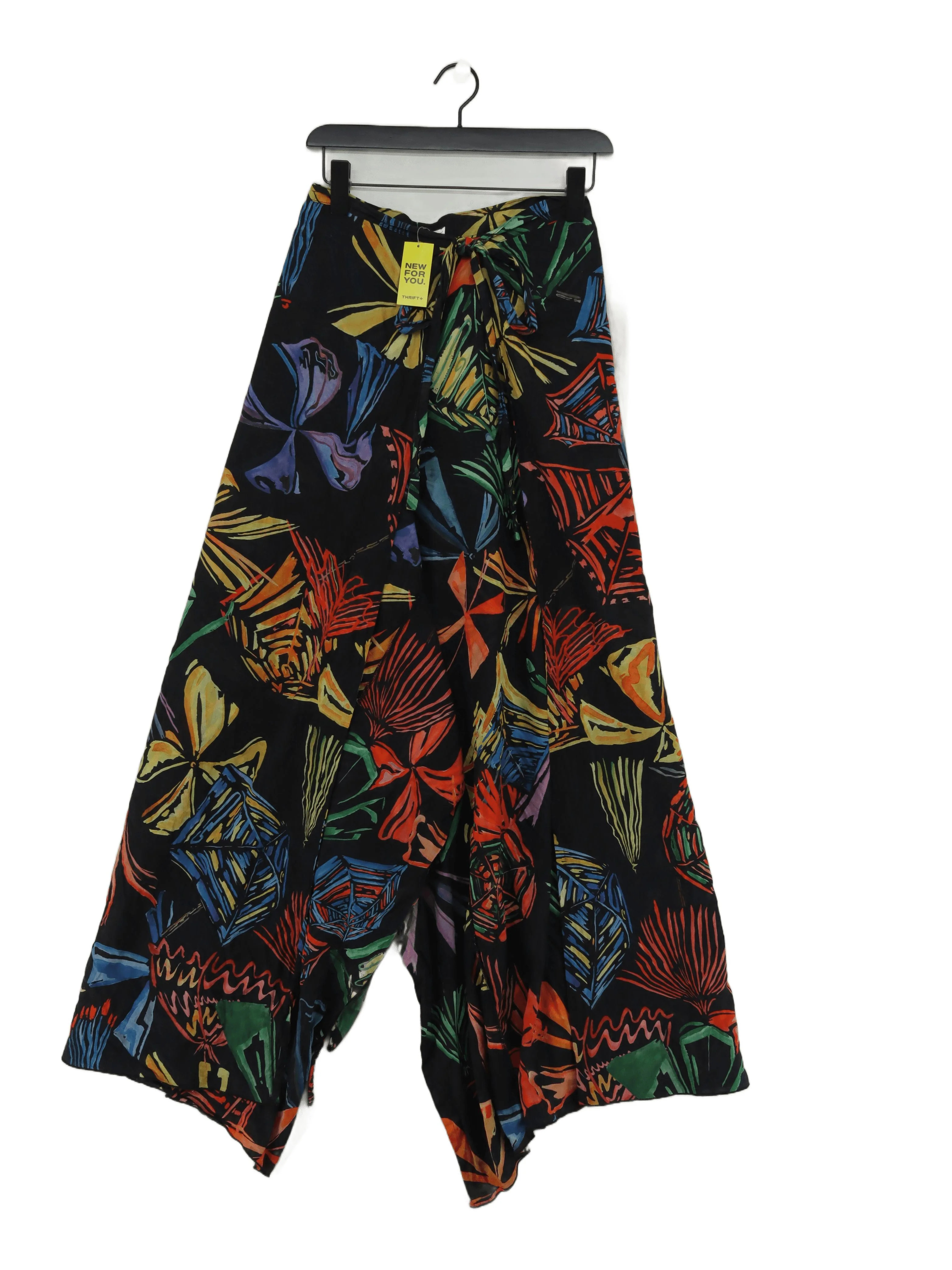 Charo Ruiz Women's Trousers L Multi 100% Other Wide-Leg Capri