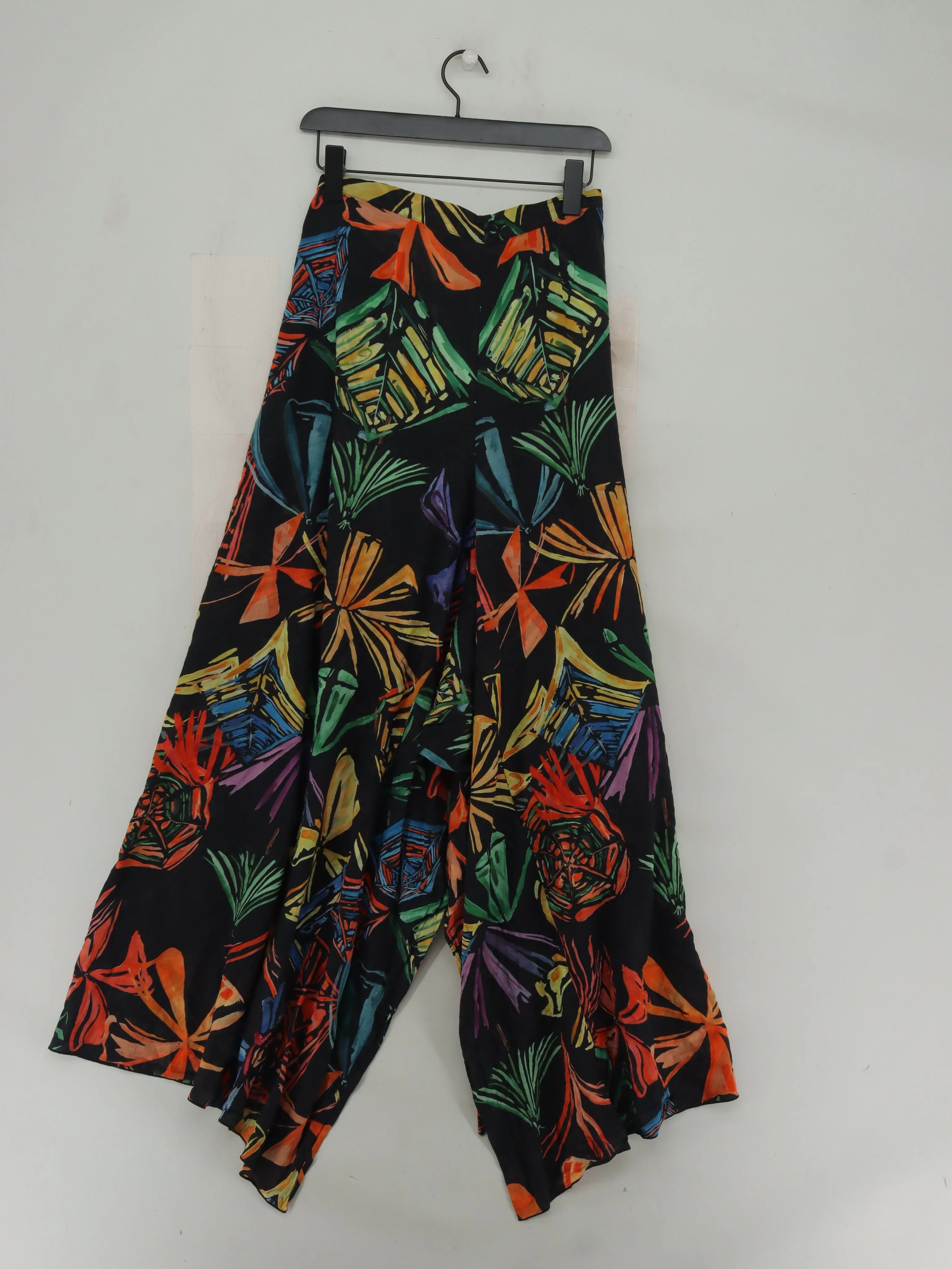 Charo Ruiz Women's Trousers L Multi 100% Other Wide-Leg Capri - Image 2