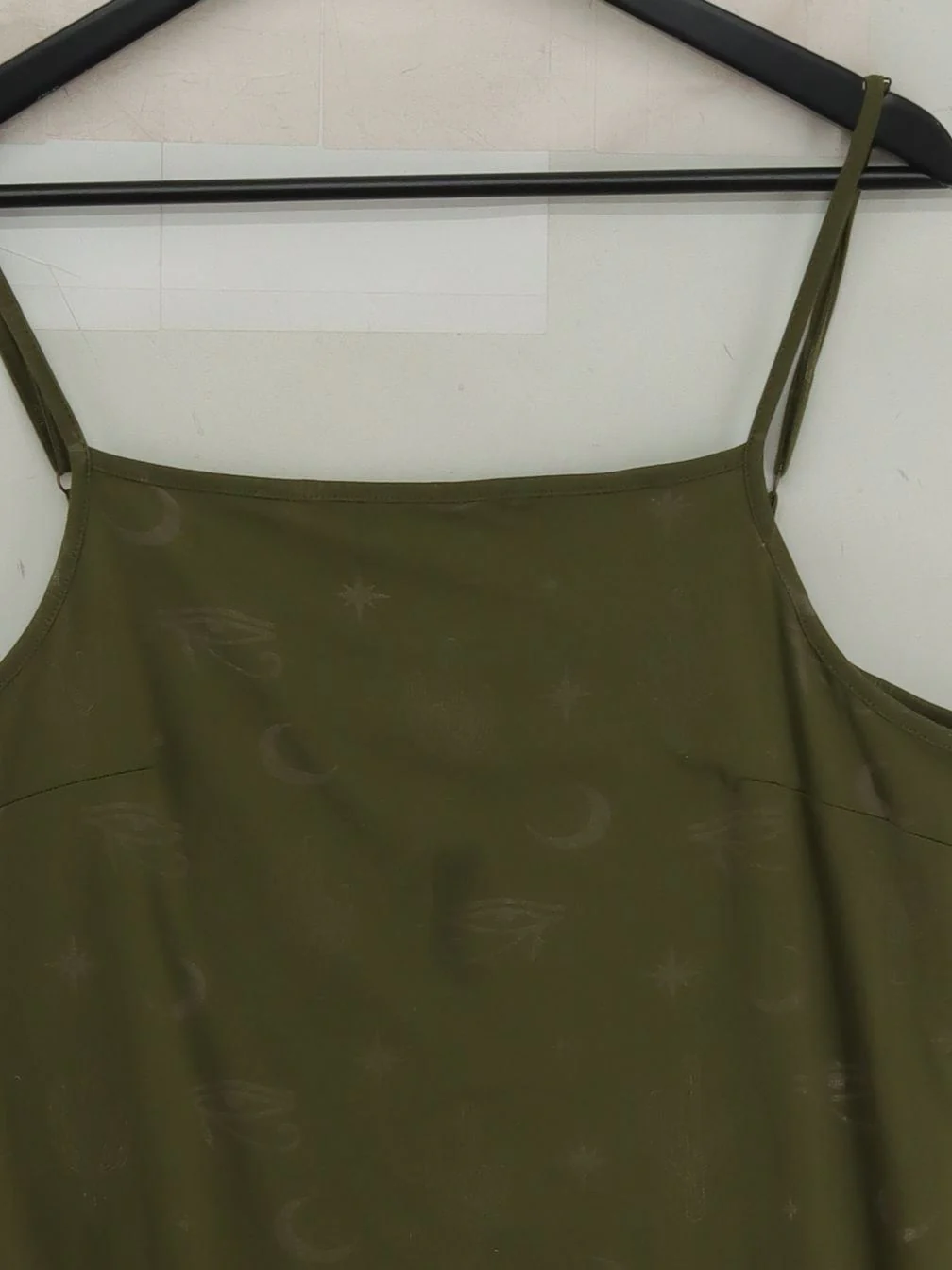 Chelsea Peers Slip Mini Dress M in Green - Image 3