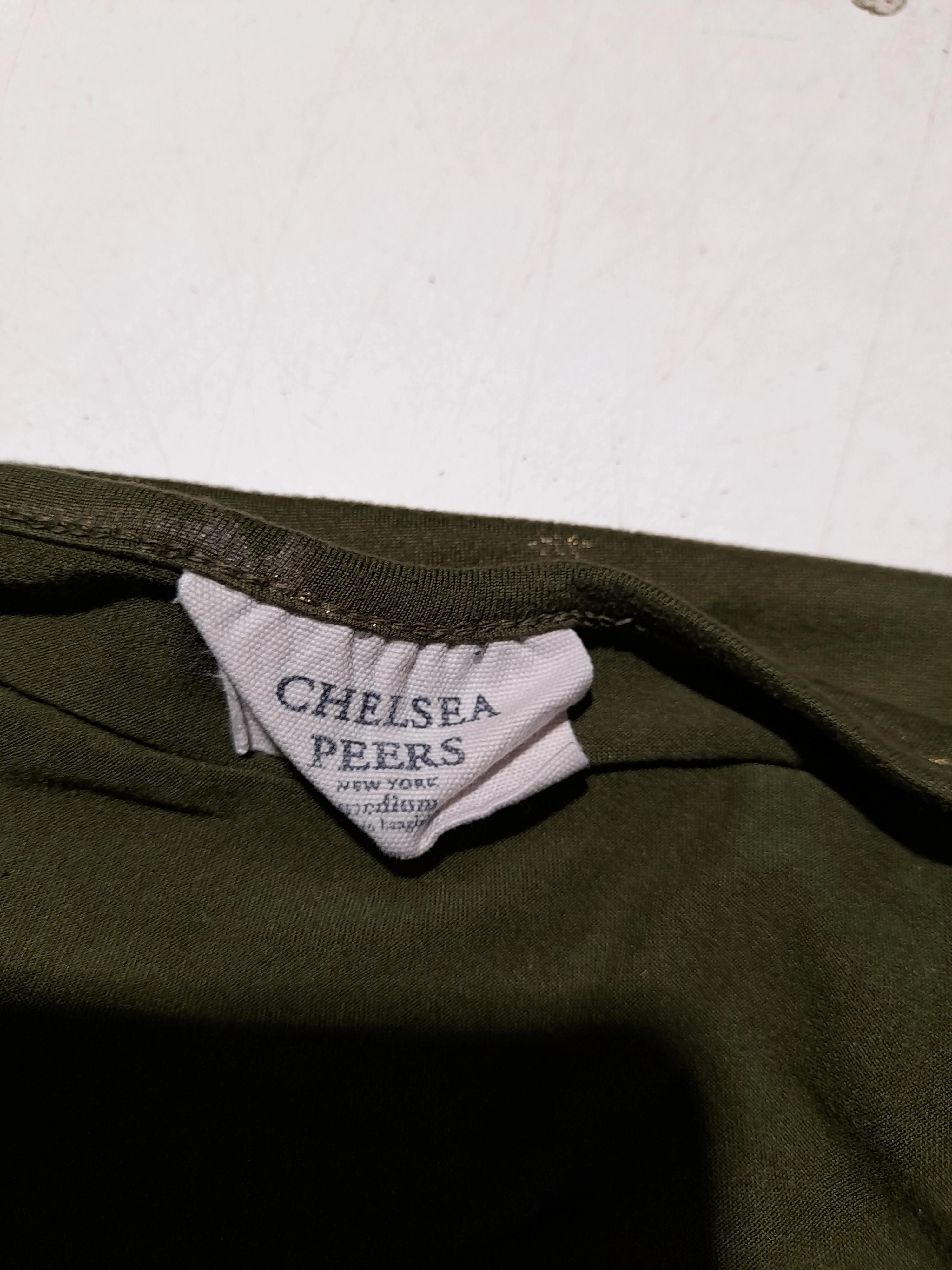 Chelsea Peers Slip Mini Dress M in Green - Image 6