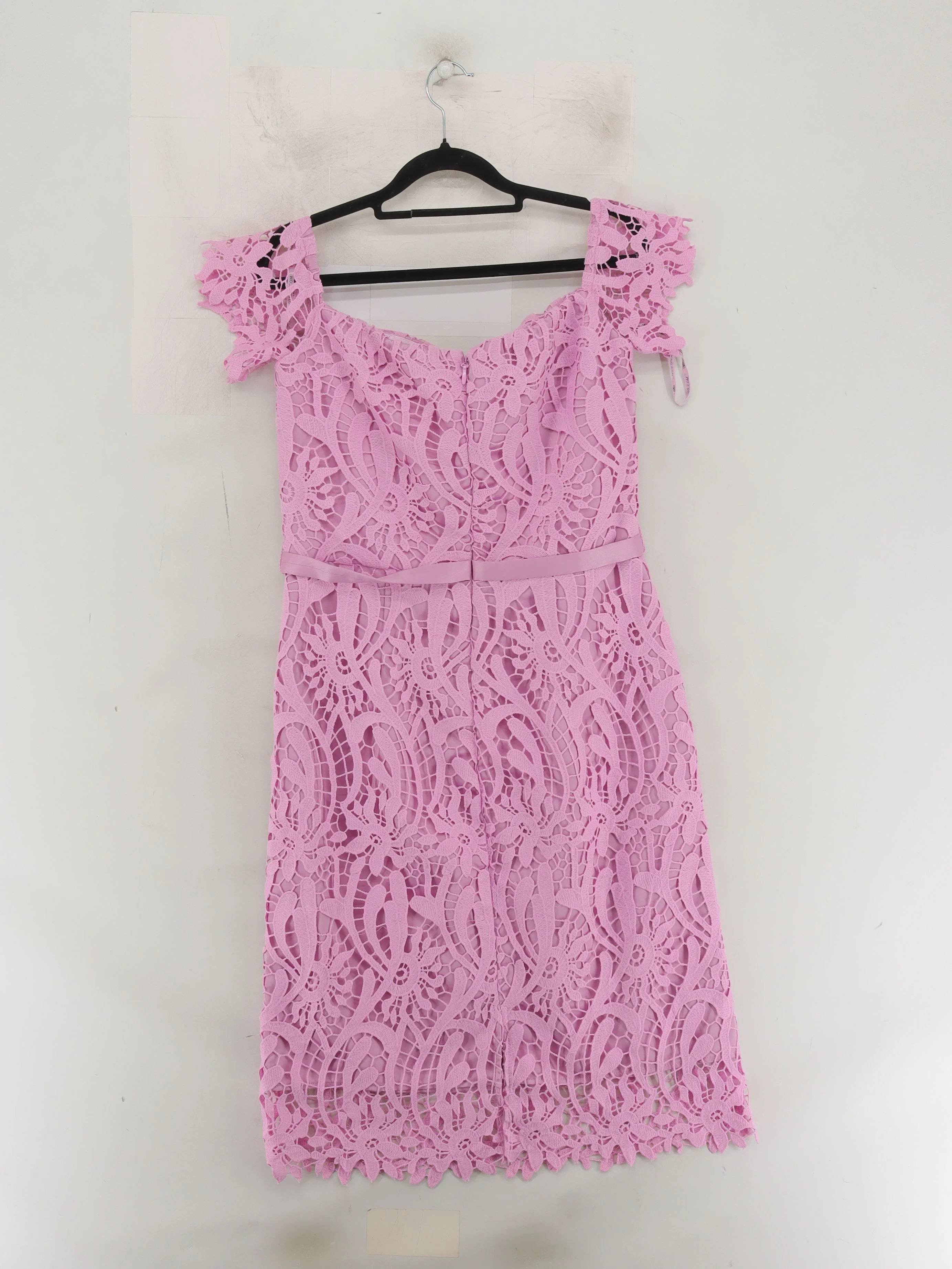 Chi Chi London Bodycon Midi Dress UK14 in Pink - Image 2