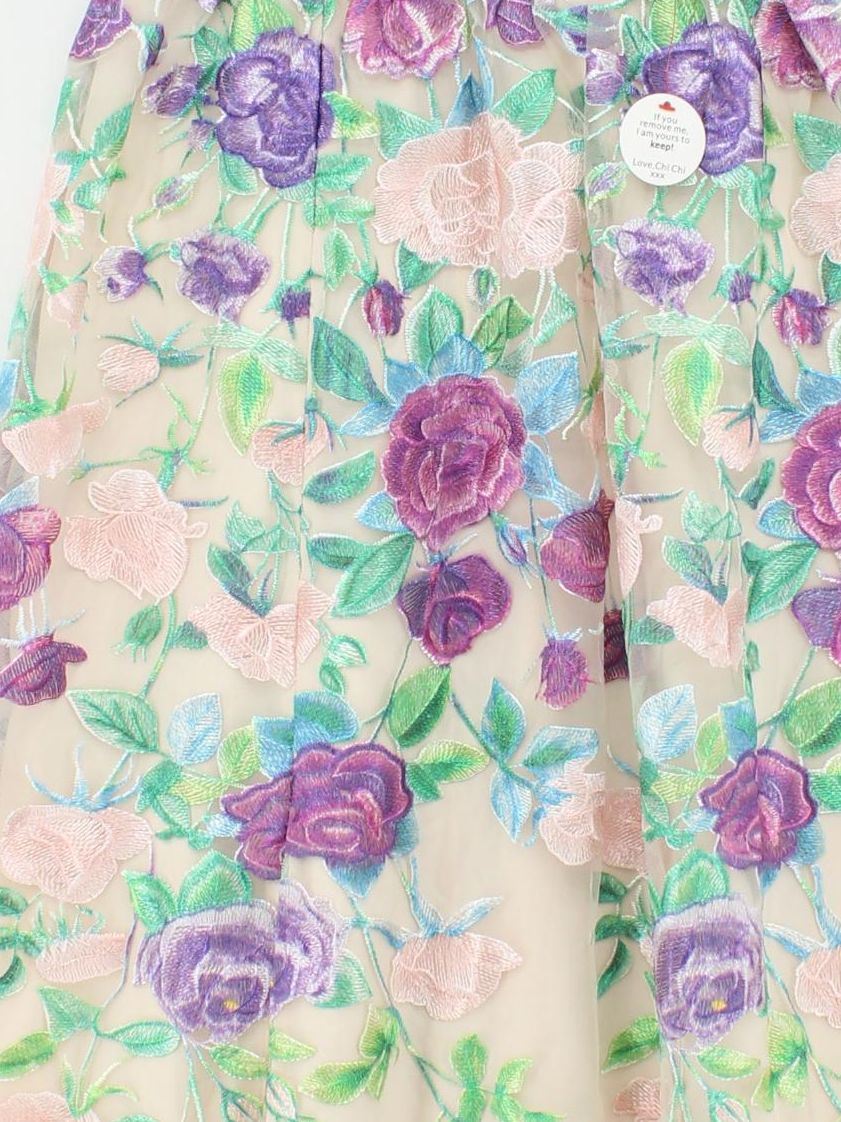 Chi Chi London Maxi Dress UK6 in Cream - Image 3