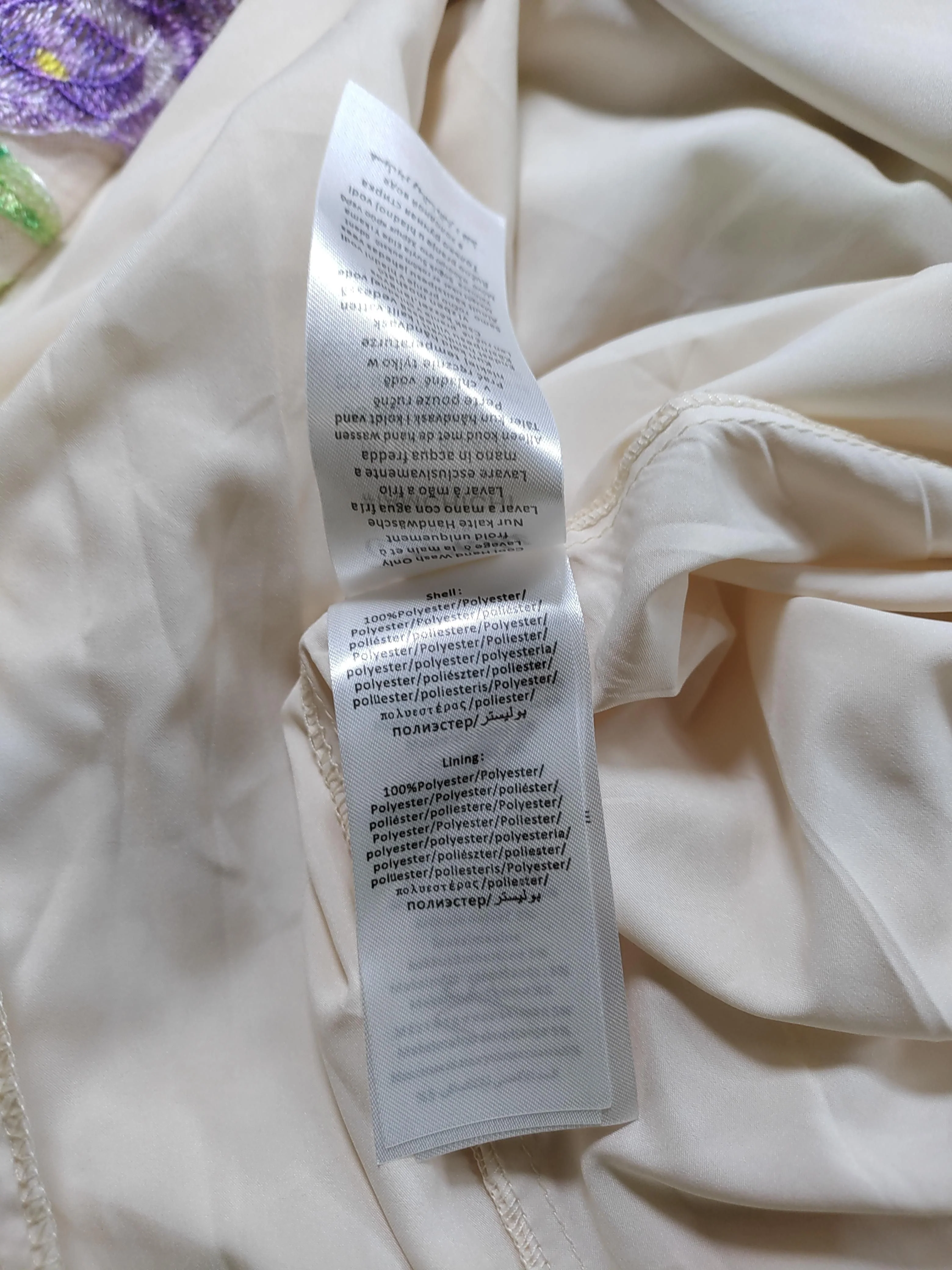 Chi Chi London Maxi Dress UK6 in Cream - Image 6