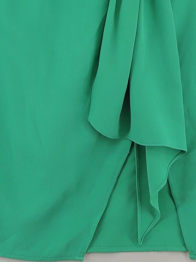 Chi Chi London Mini Dress UK10 in Green - Image 4