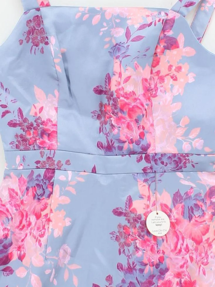 Chi Chi London Mini Dress UK6 in Blue - Image 3