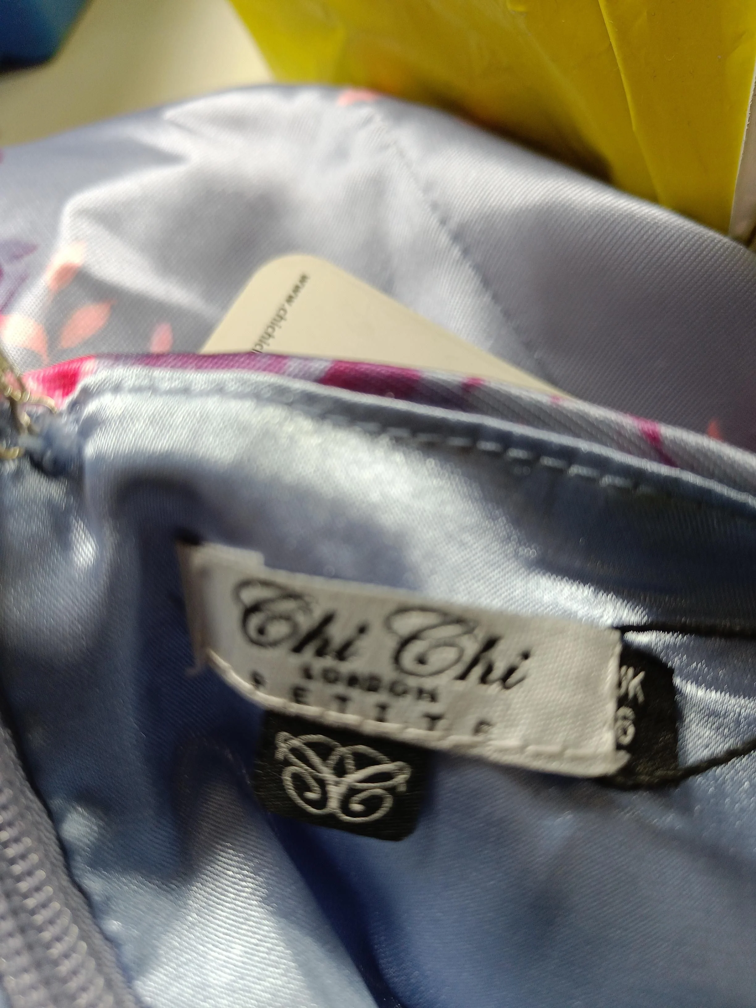 Chi Chi London Mini Dress UK6 in Blue - Image 5