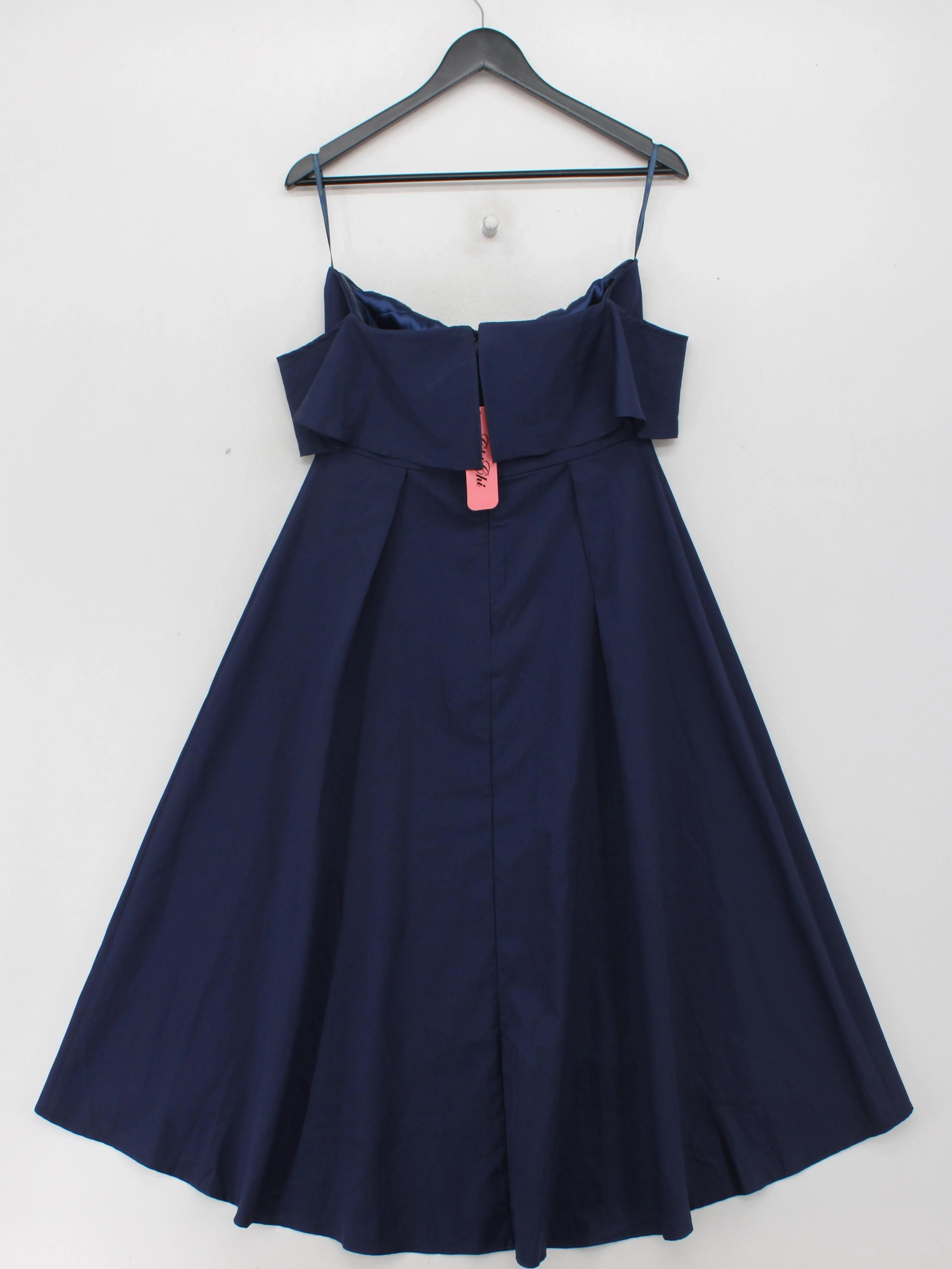 Chi Chi London Skater Midi Dress UK12 in Blue - Image 2