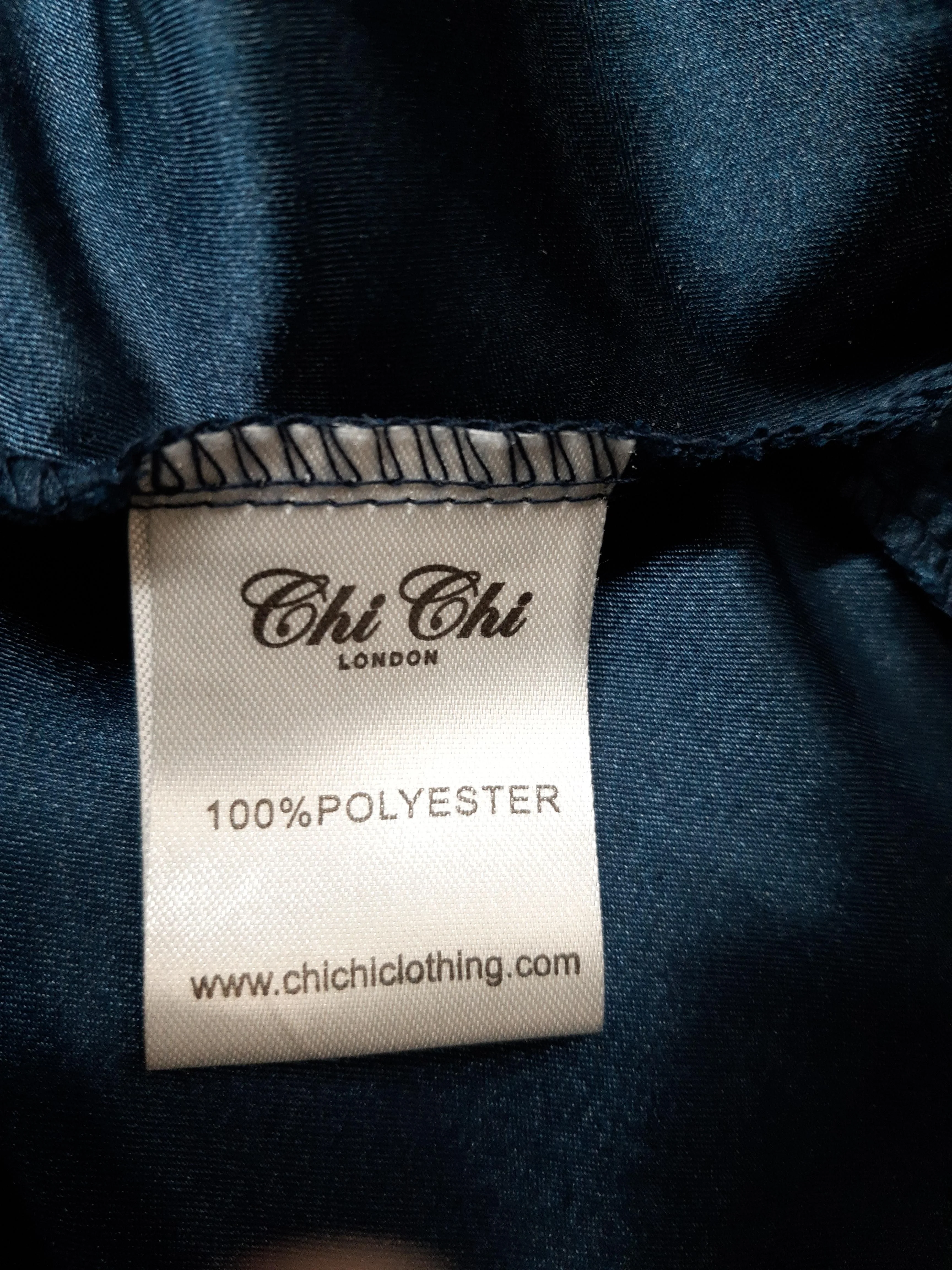 Chi Chi London Skater Midi Dress UK8 in Blue - Image 6
