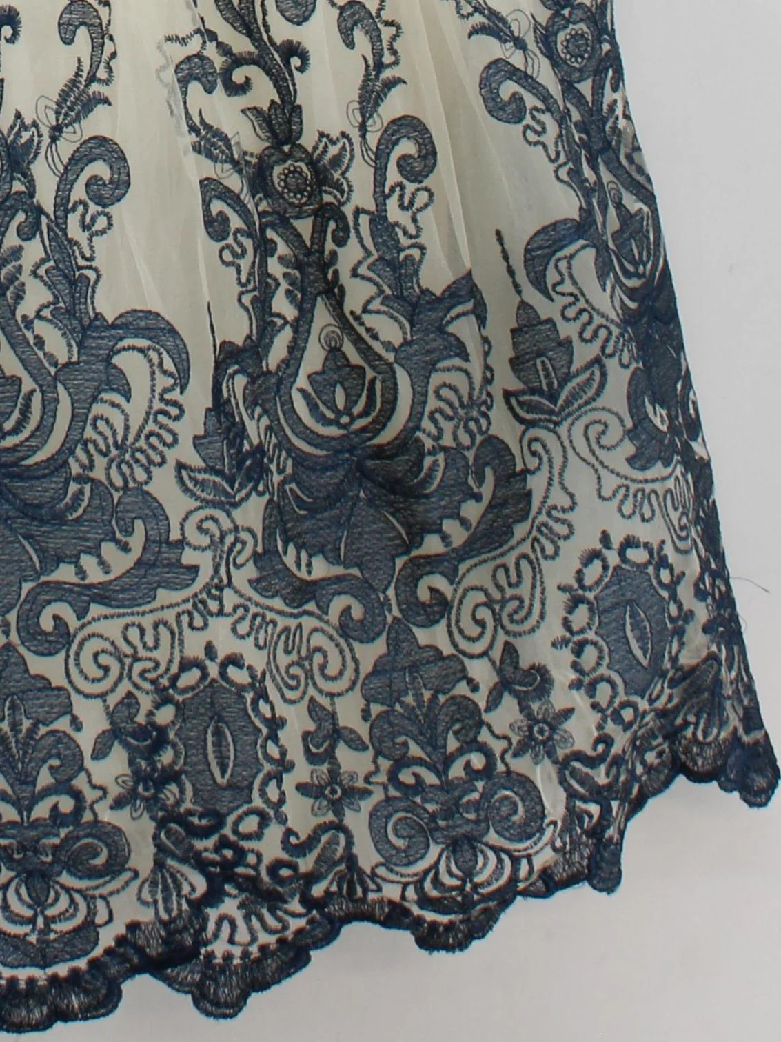 Chi Chi London Skater Mini Dress UK18 in Blue - Image 4