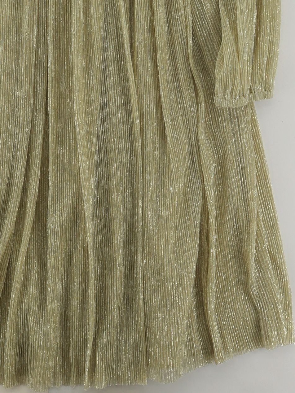 Chi Chi London Wrap Mini Dress UK16 in Gold - Image 4