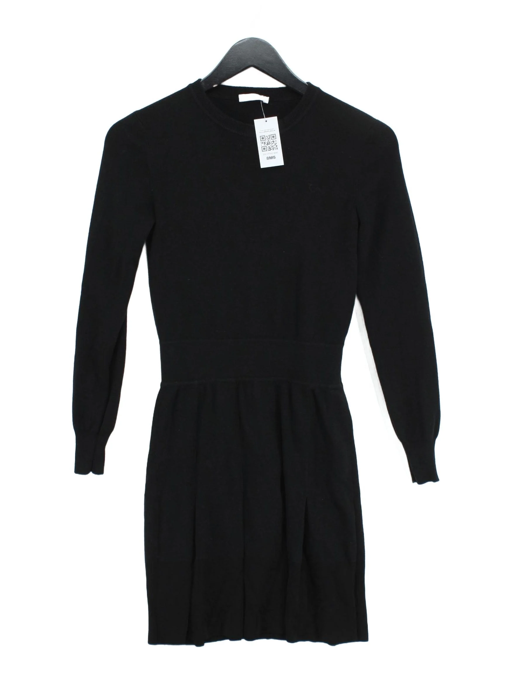 Chloé Jumper Mini Dress S in Black
