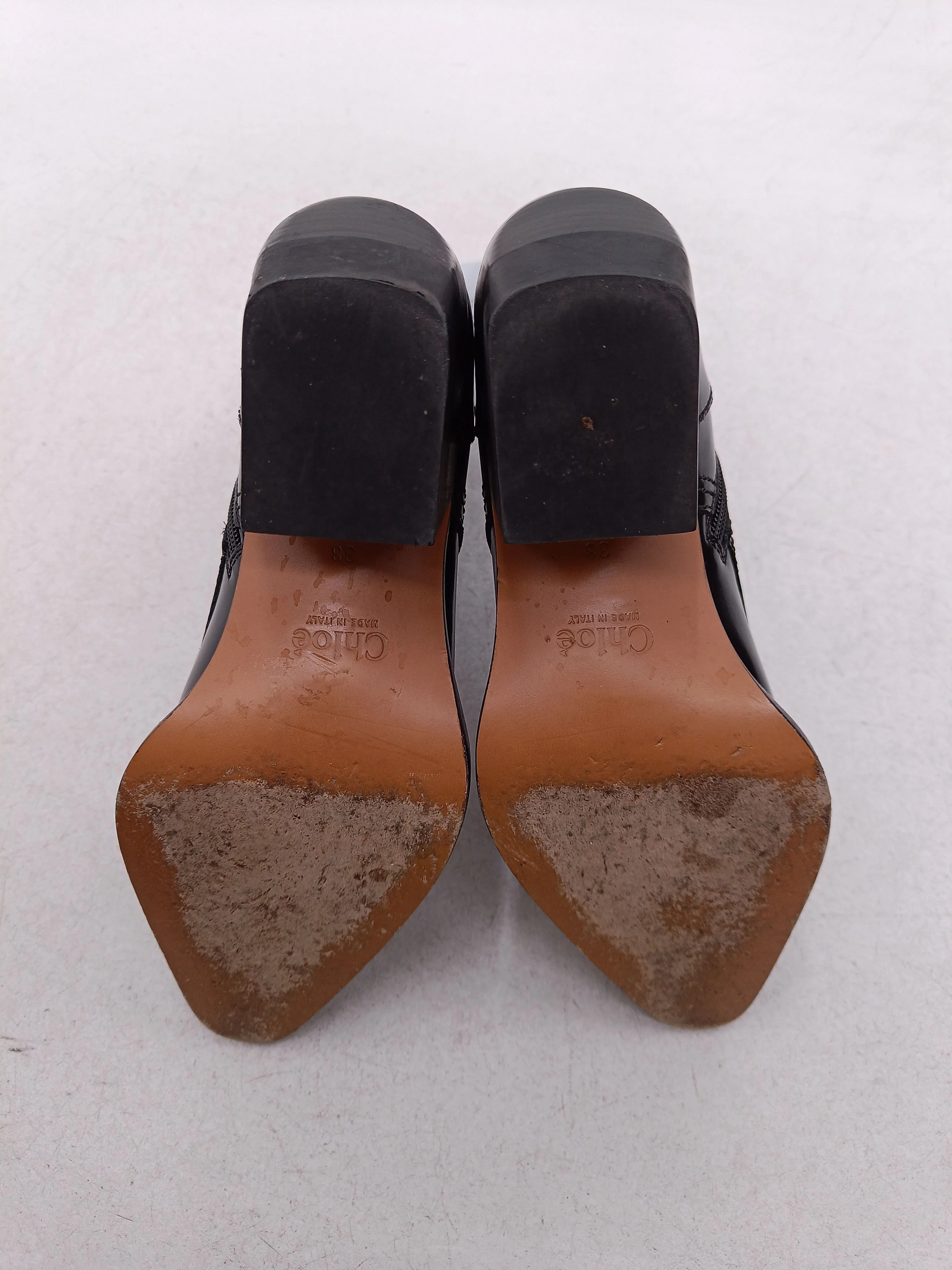 Chloé Women's Boots UK 5 Black 100% Other Combat - Image 7