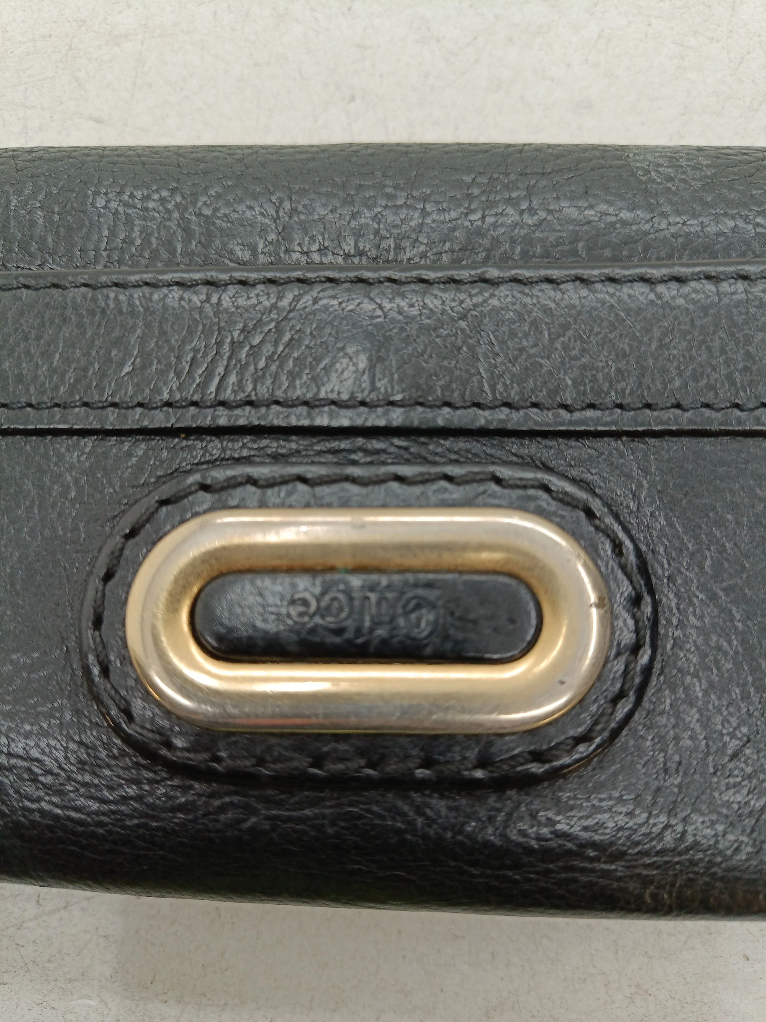 Chloe Women's Wallet Black 100% Leather - Image 5