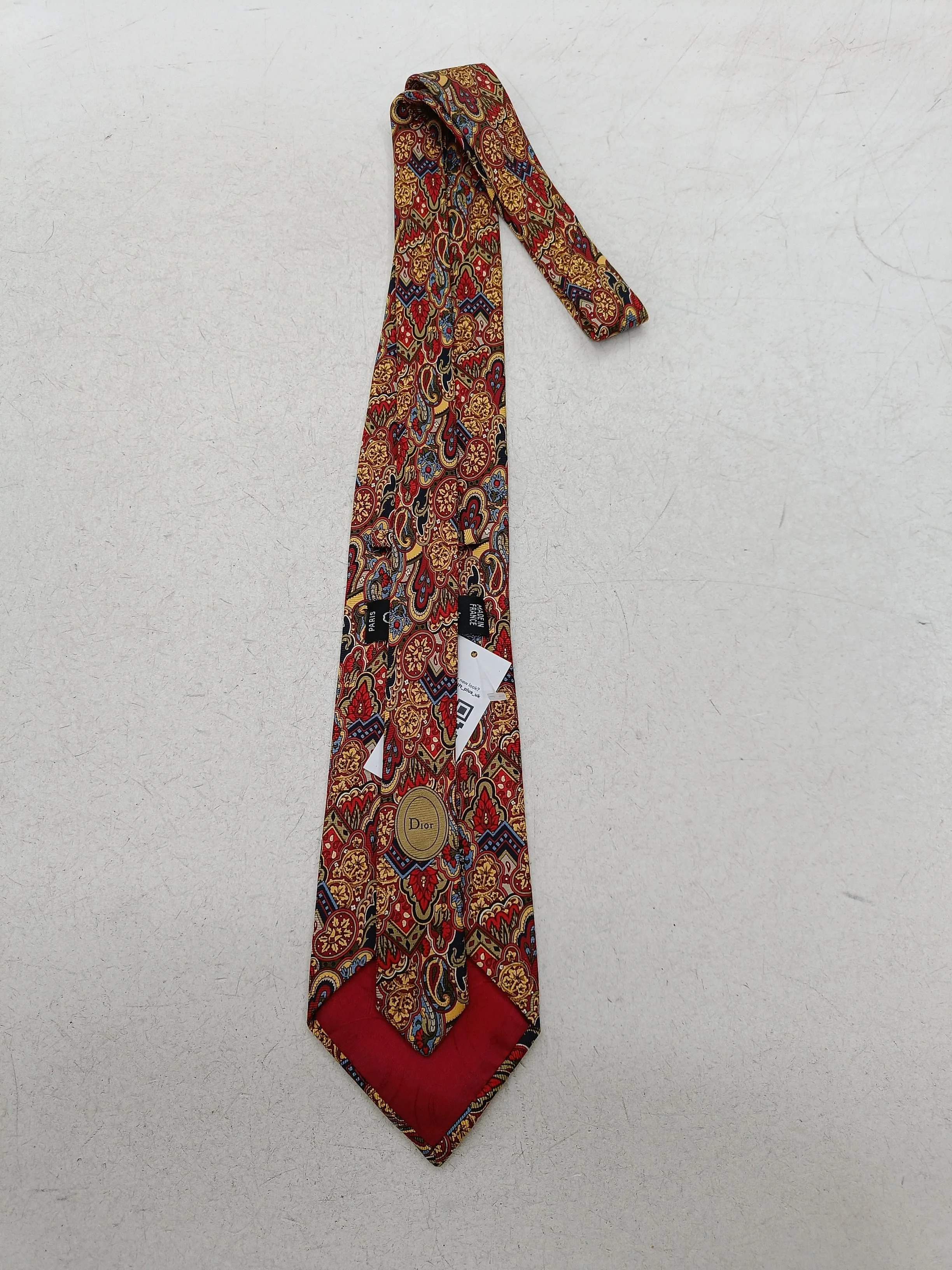 Christian Dior Men's Tie Multi 100% Silk - Image 2