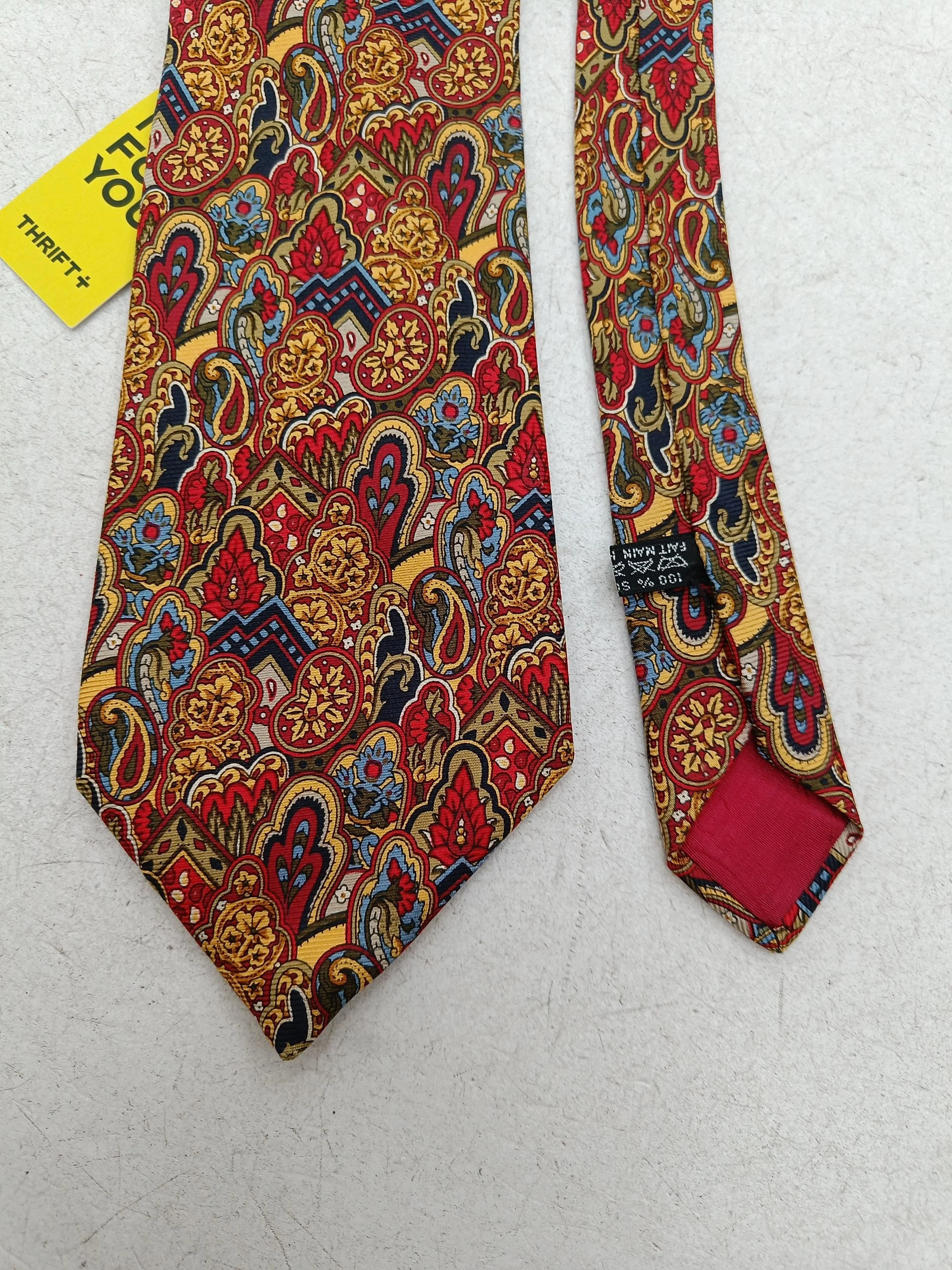 Christian Dior Men's Tie Multi 100% Silk - Image 4