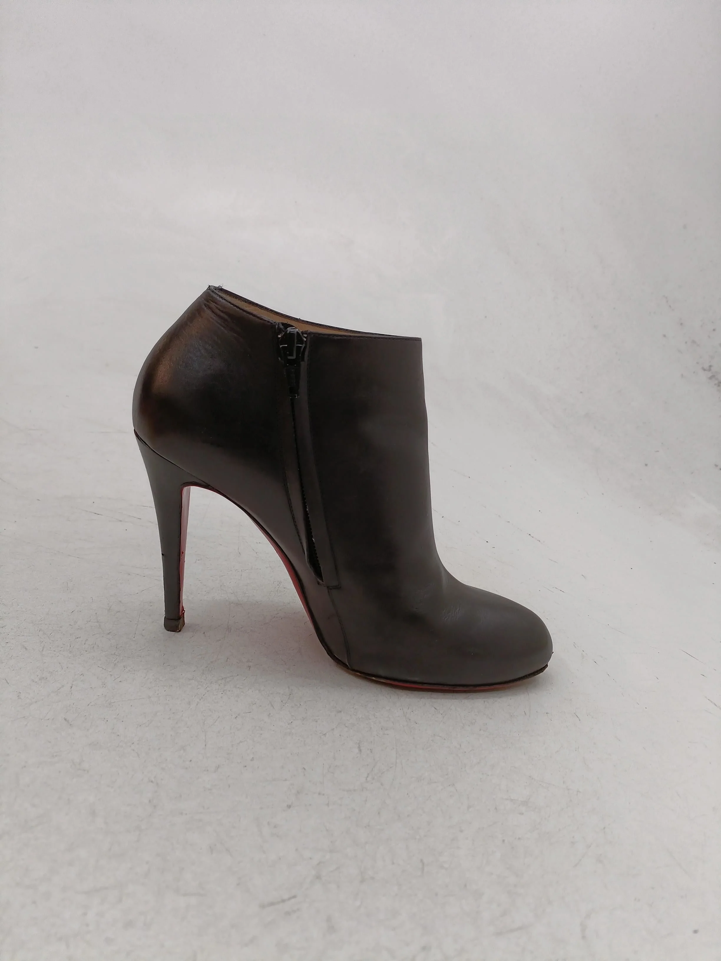 Christian Louboutin Women's Boots UK 5.5 Black 100% Leather Platform - Image 5