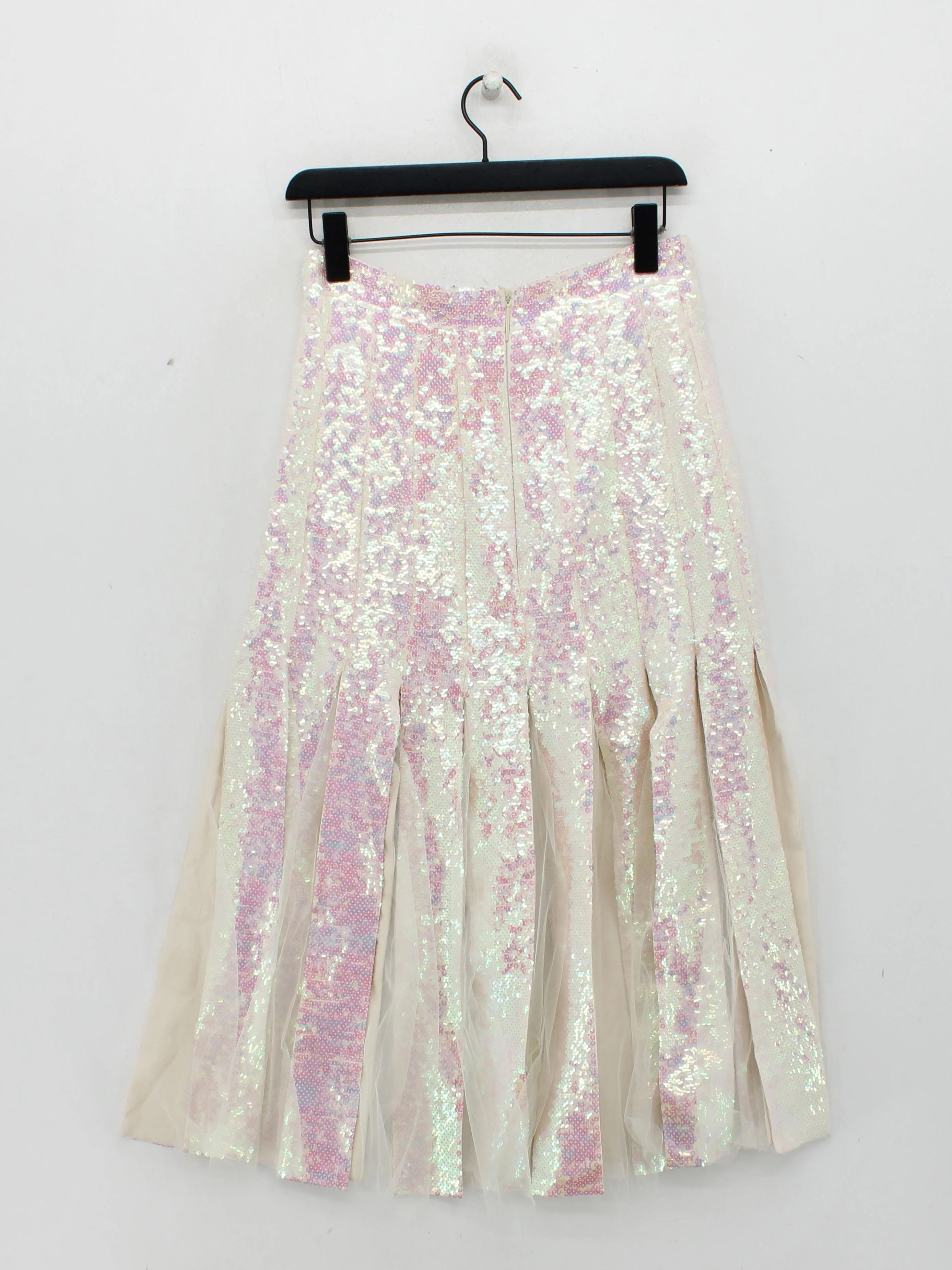 Christopher Kane Women's Midi Skirt UK 10 Multi Silk - Image 2