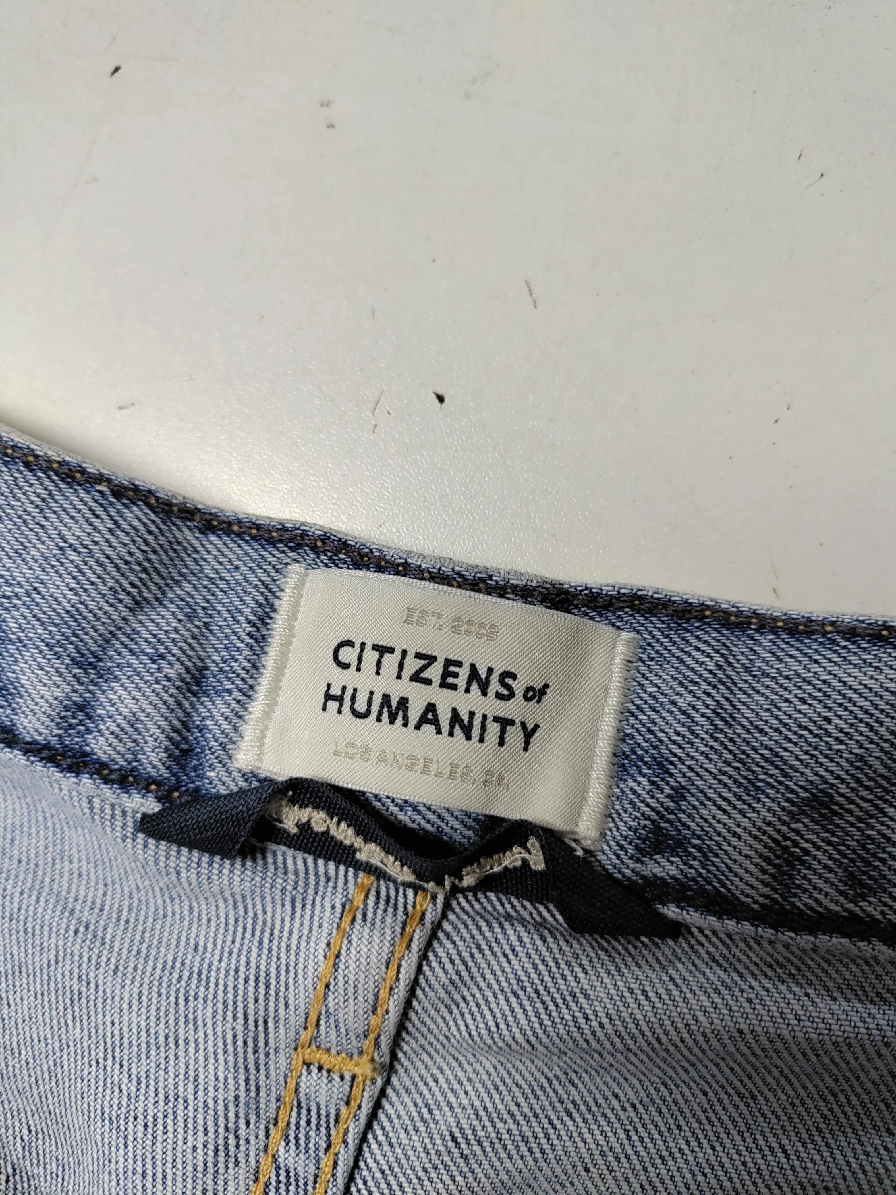 Citizens Of Humanity Women's Jeans W 26 in Blue 100% Cotton Wide-Leg - Image 5