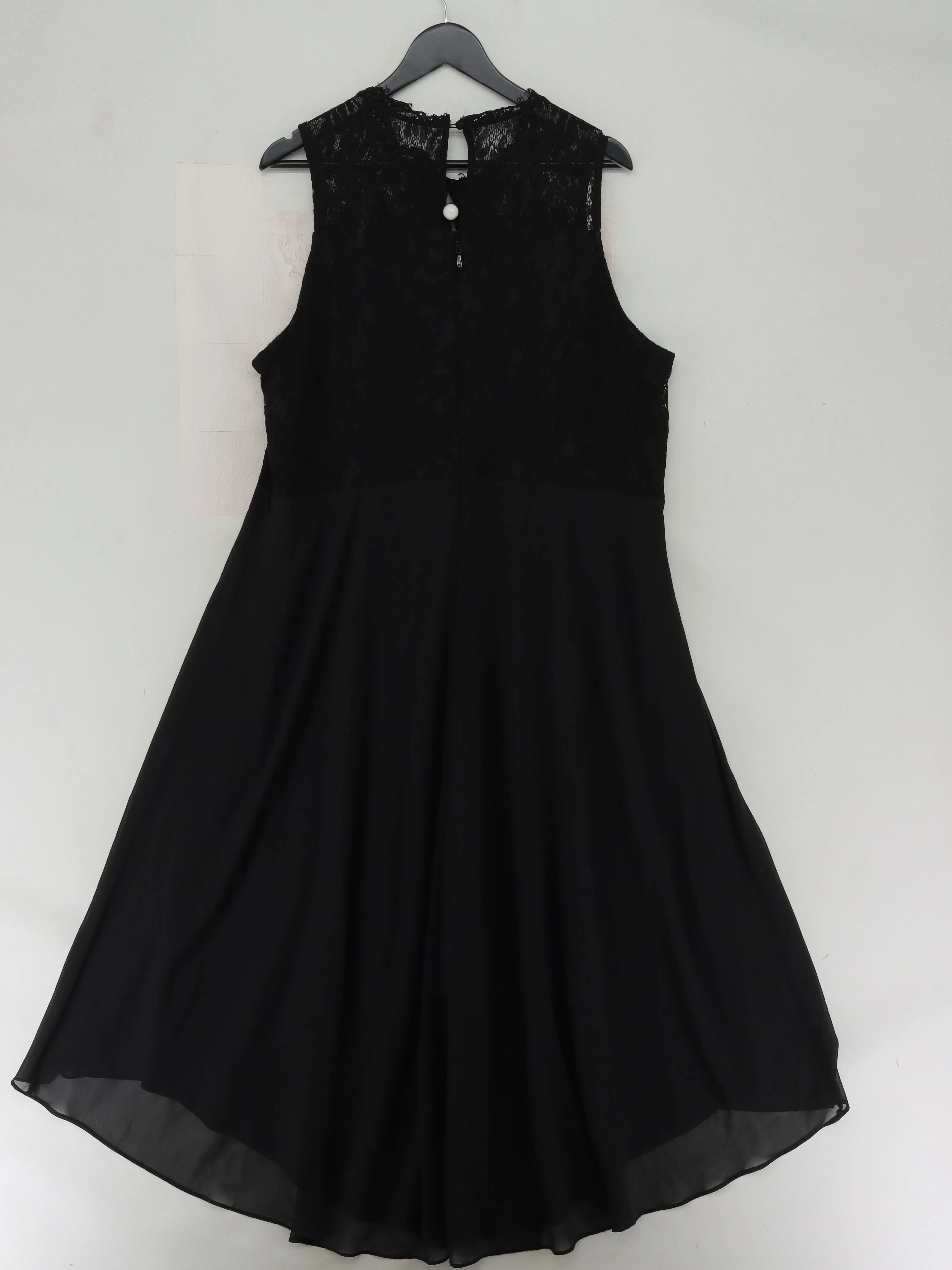 City Chic A-Line Midi Dress UK22 in Black - Image 2