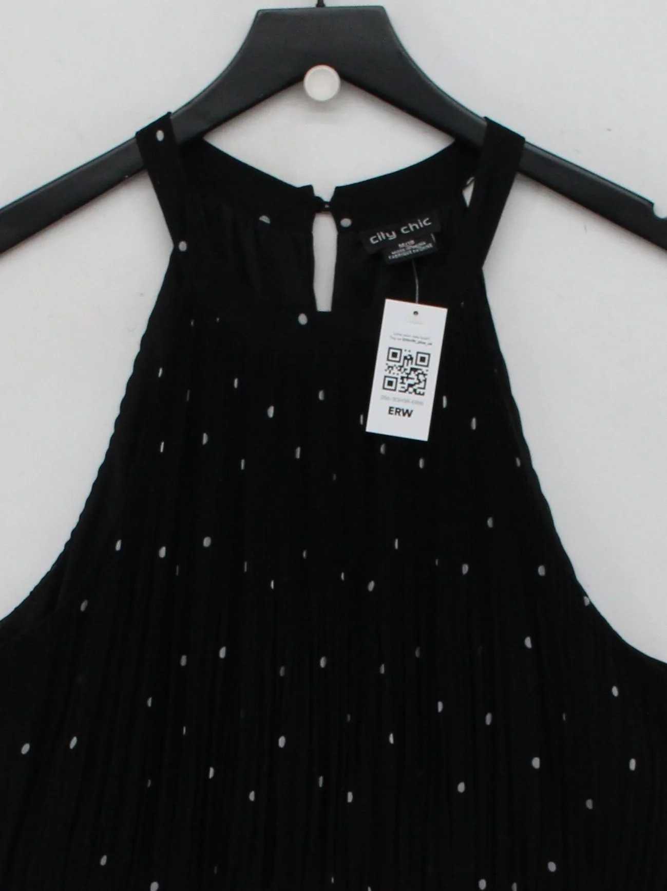 City Chic Jumper Midi Dress UK18 in Black - Image 3