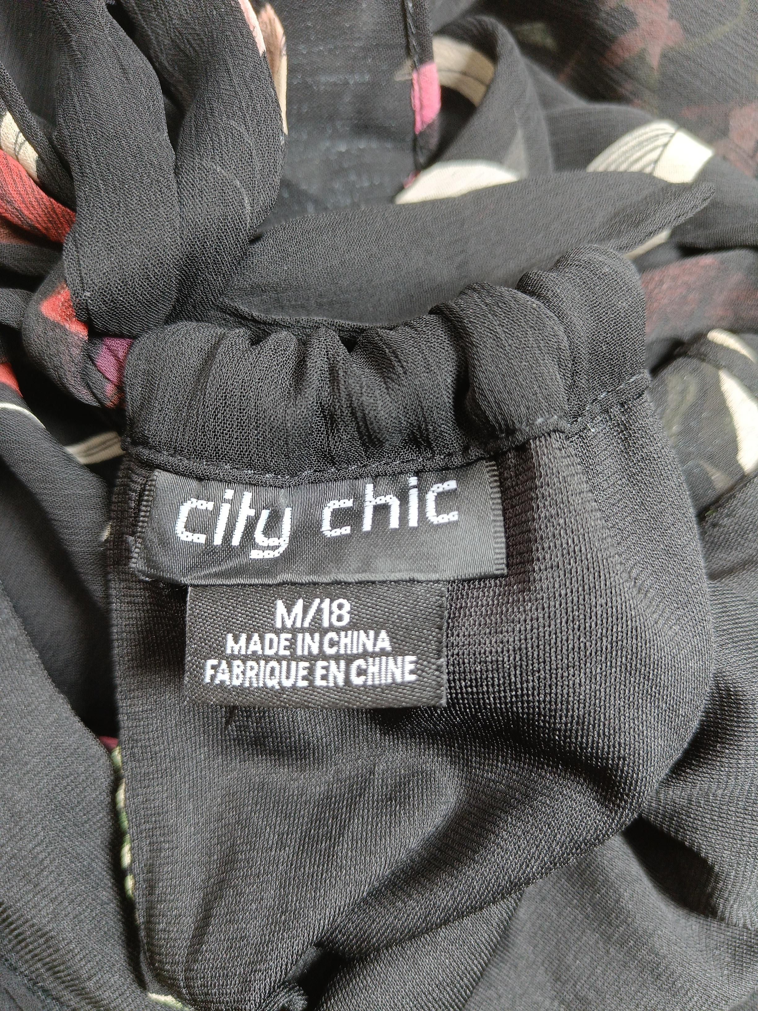 City Chic Maxi Dress UK18 in Black - Image 5