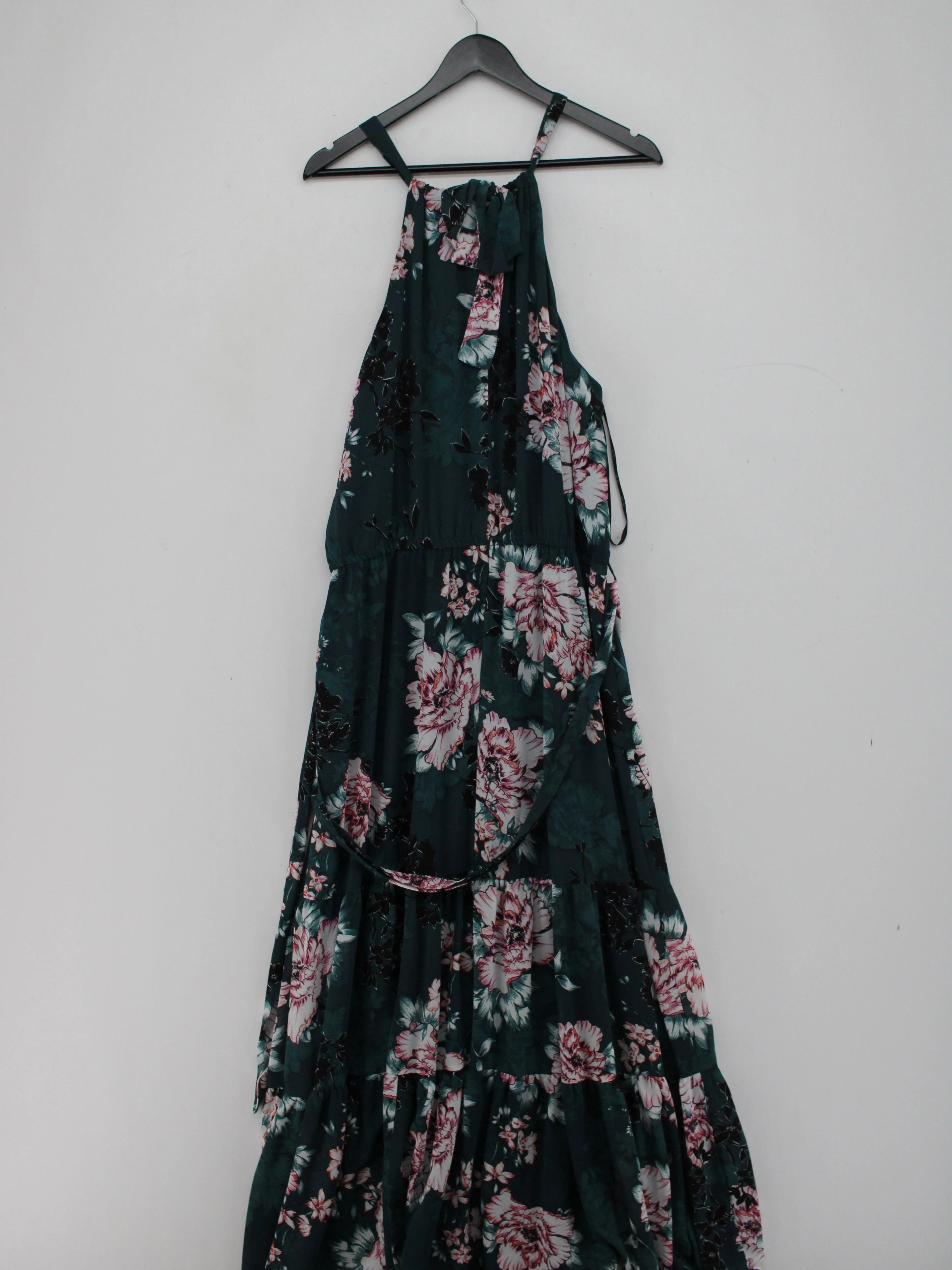 City Chic Maxi Dress UK18 in Green - Image 2